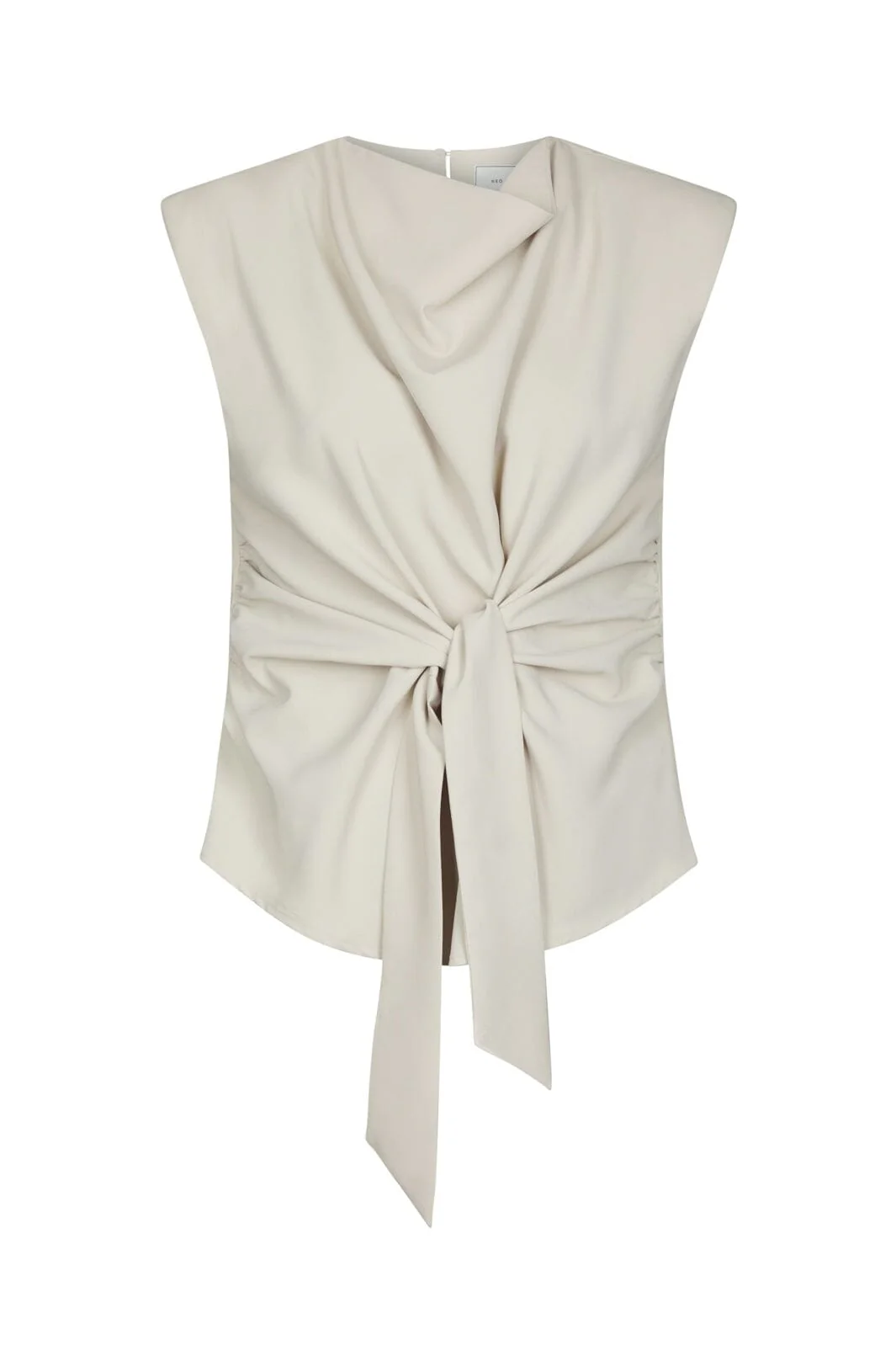 Neo Noir - Katarim Crepe Top 168938 - 124 - Ivory - Image 2