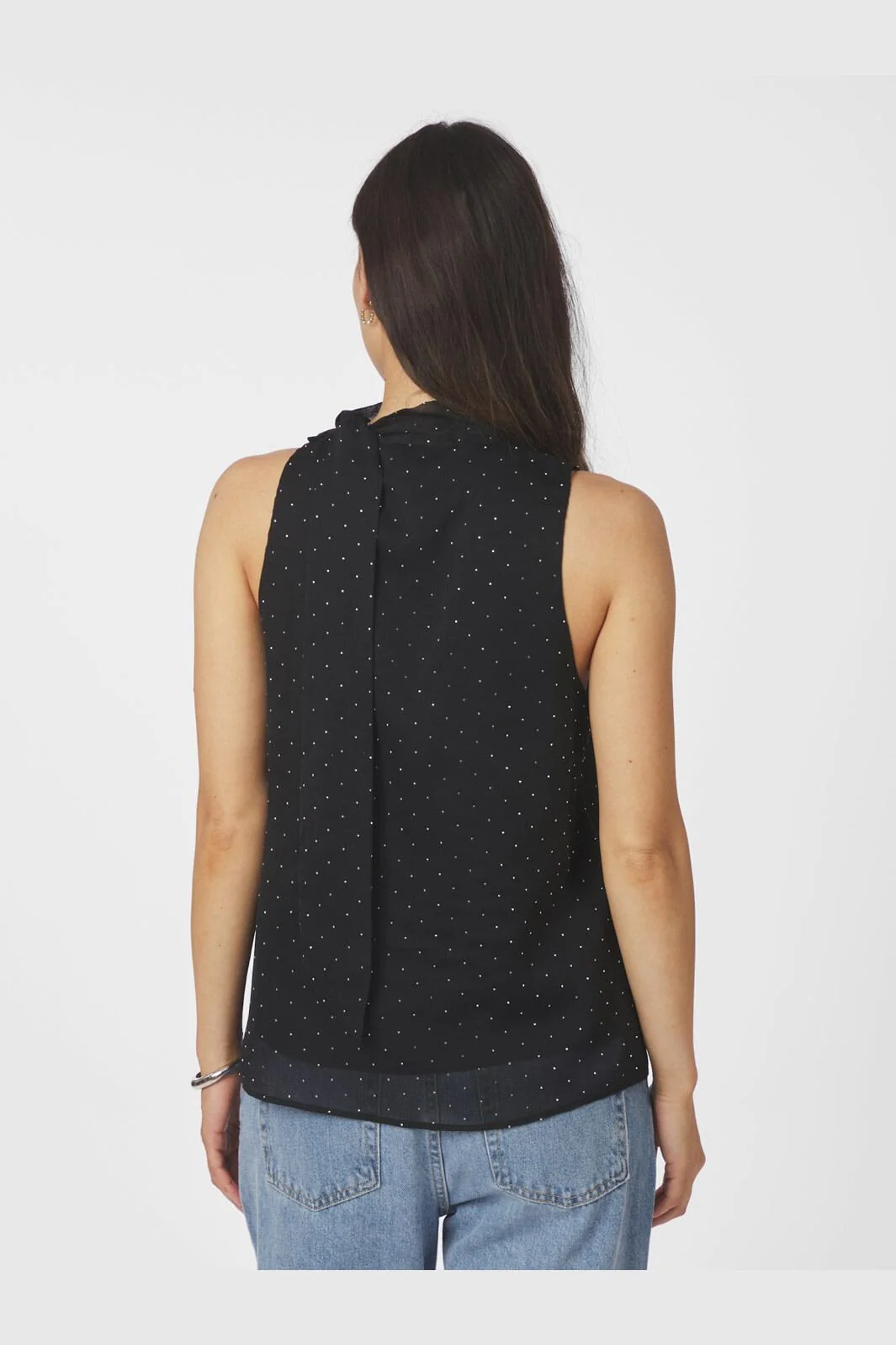 Neo Noir - Lorelei Bedazzled Top 166983 - 100 - Black - Image 4