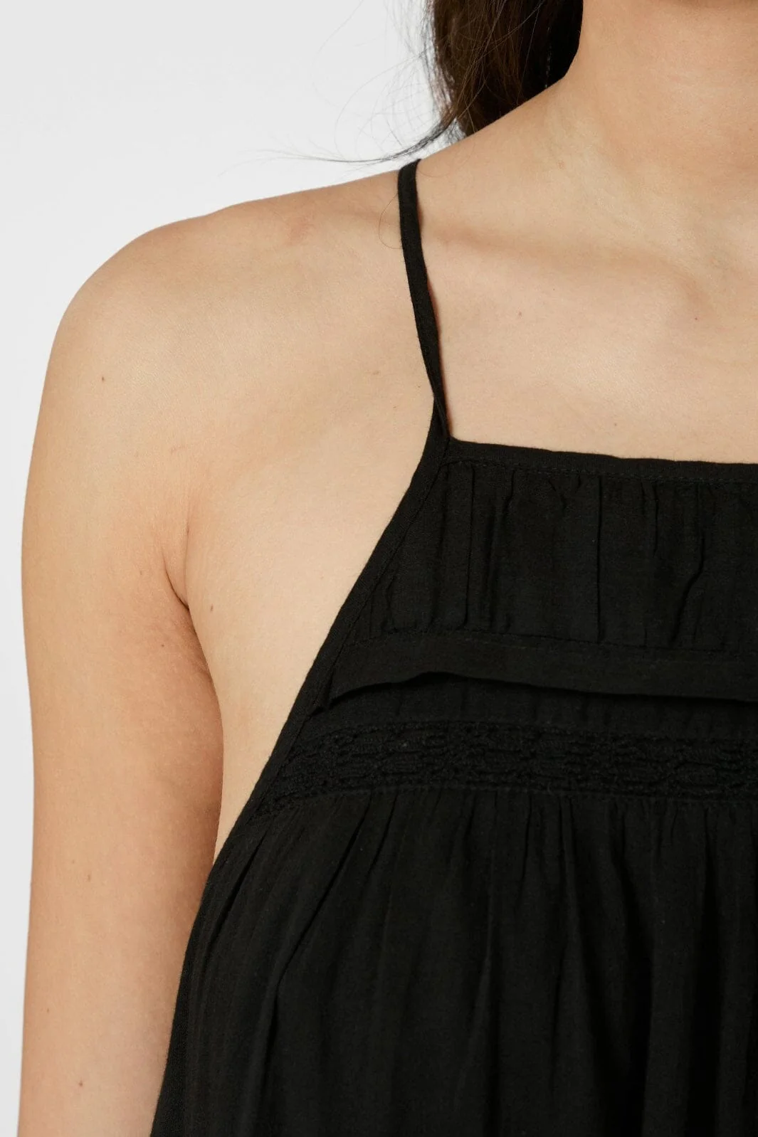 Neo Noir - Martina S Voile Dress 165427 - 100 - Black - Image 7