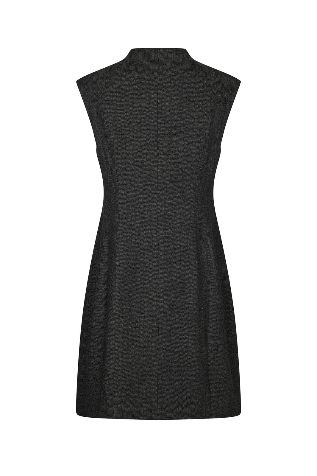 Neo Noir - Melville Herringbone Dress 166190 - 132 - Antracit - Image 9