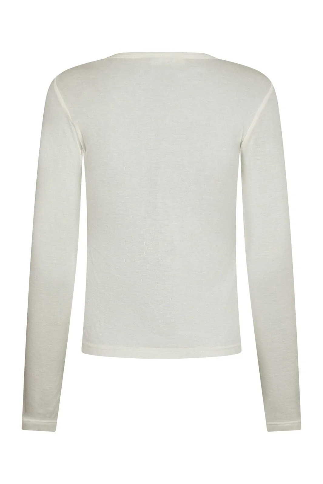 Neo Noir - Nella Fine Rib Blouse 167271 - 120 - White - Image 9