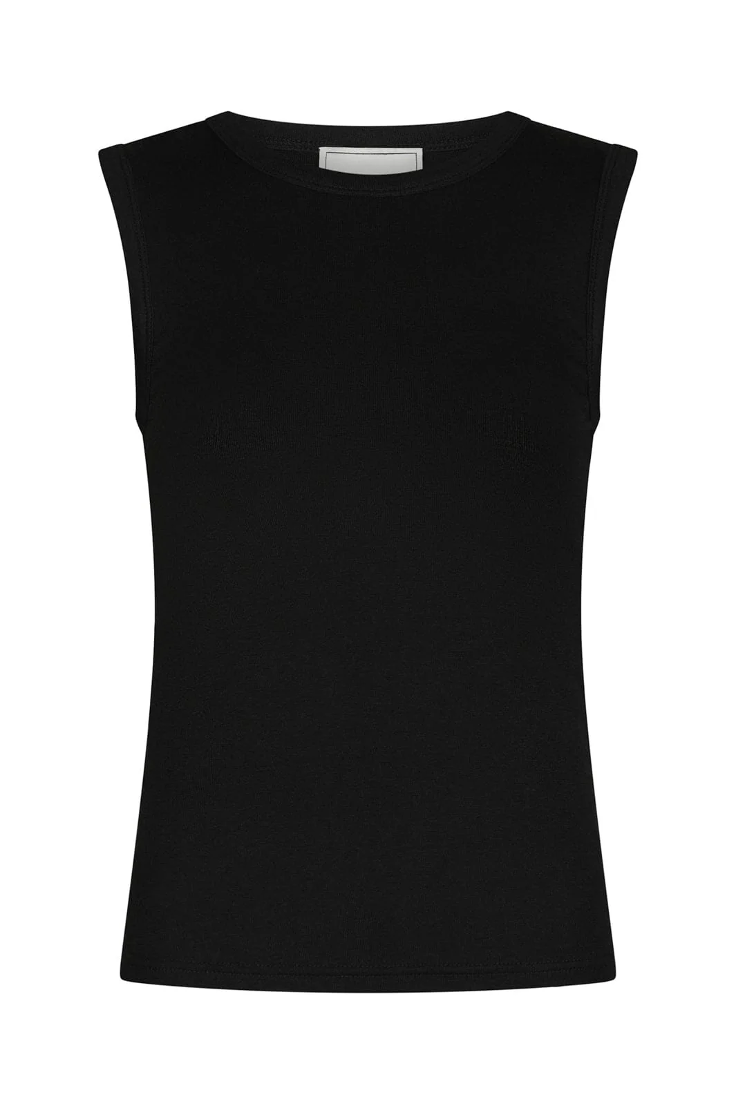 Neo Noir - Nimbi Fine Rib Top 167270 - 100 - Black