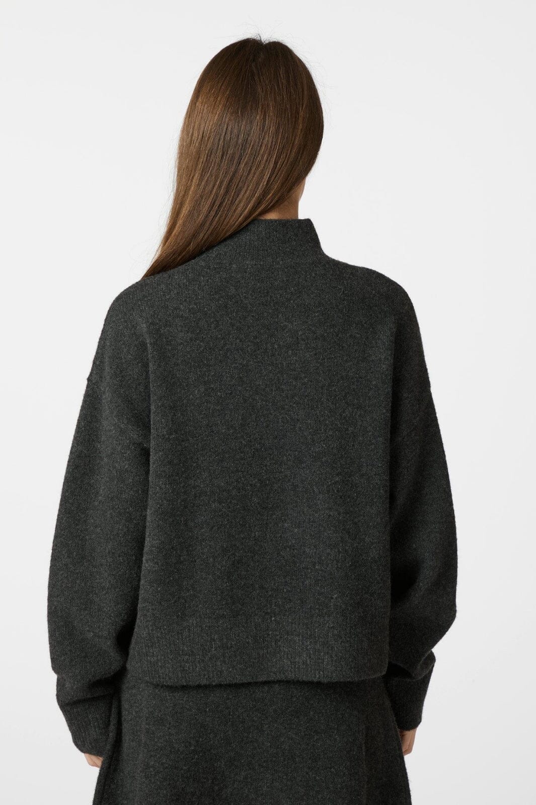 Neo Noir - Paulina Knit Blouse 159703 - 132 - Antracit - Image 5
