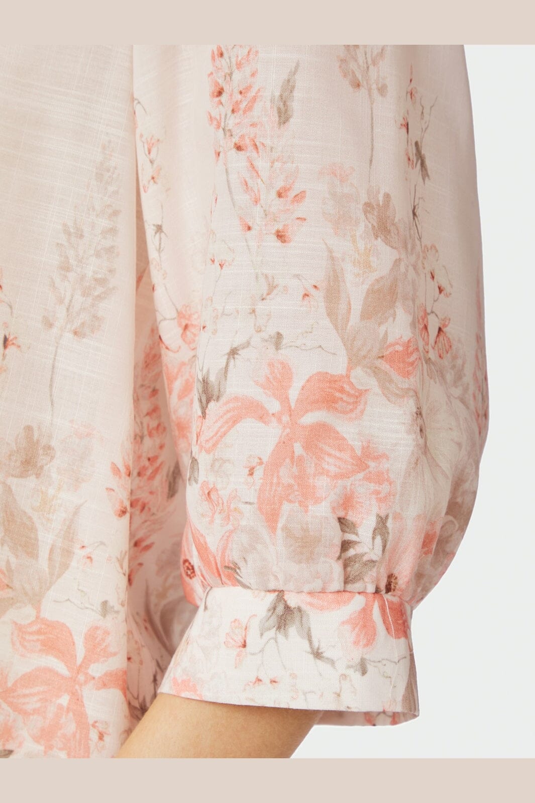Neo Noir - Roselle Blooming Blouse 169045 - 701 - Misty Rose - Image 6