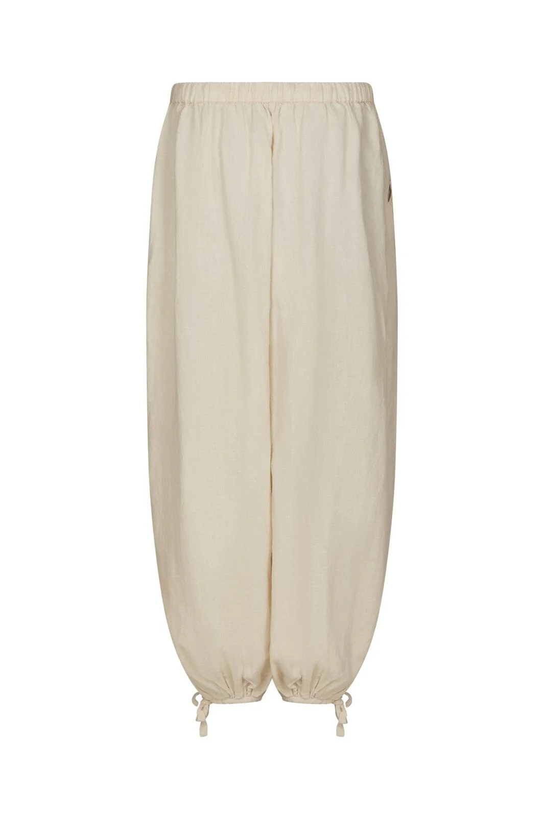 Neo Noir - Roxane Balloon Linen Pants 169313 - 213 - Sand - Image 2