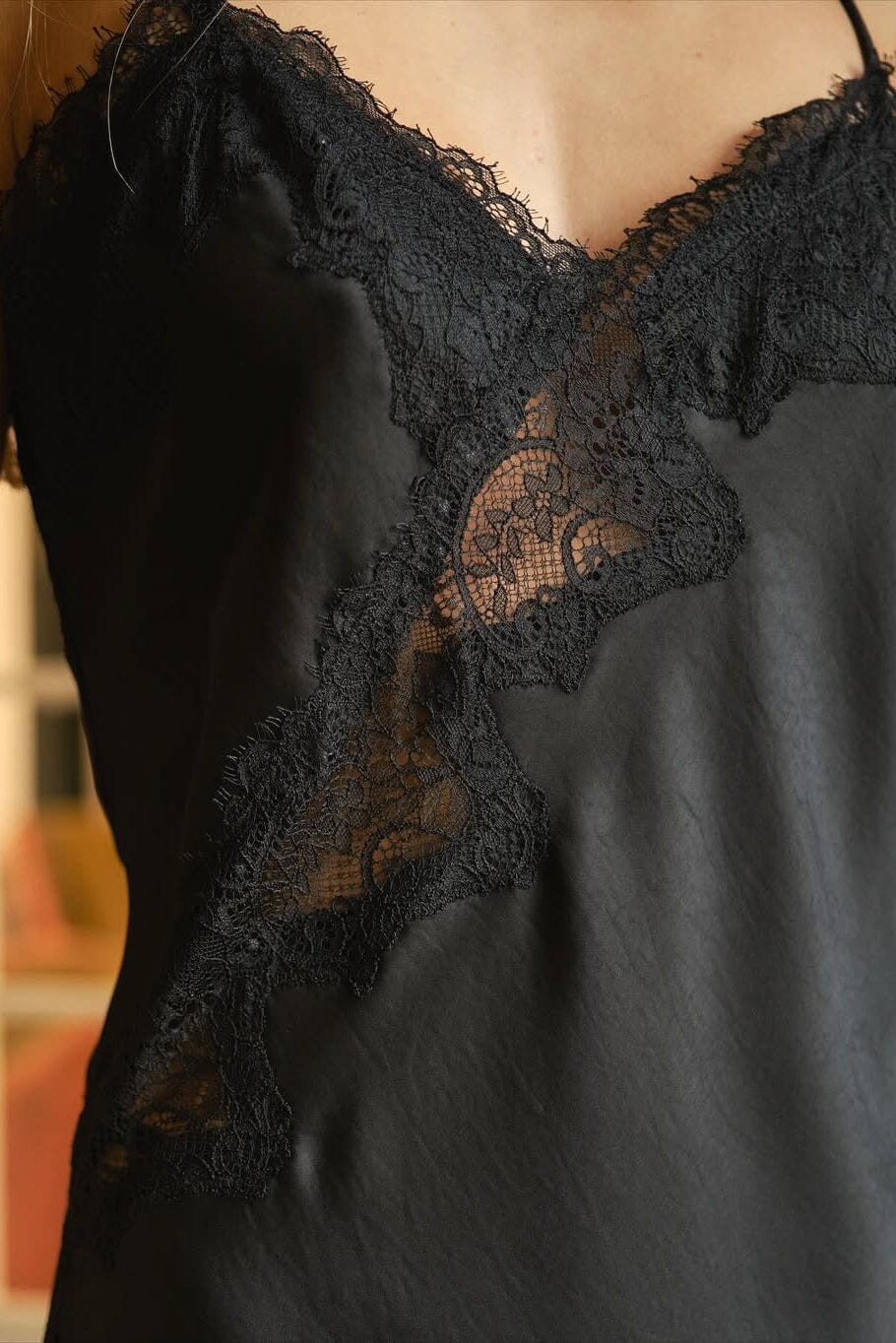 Neo Noir - Sorelle Lace Dress 167411 - 100 - Black - Image 2