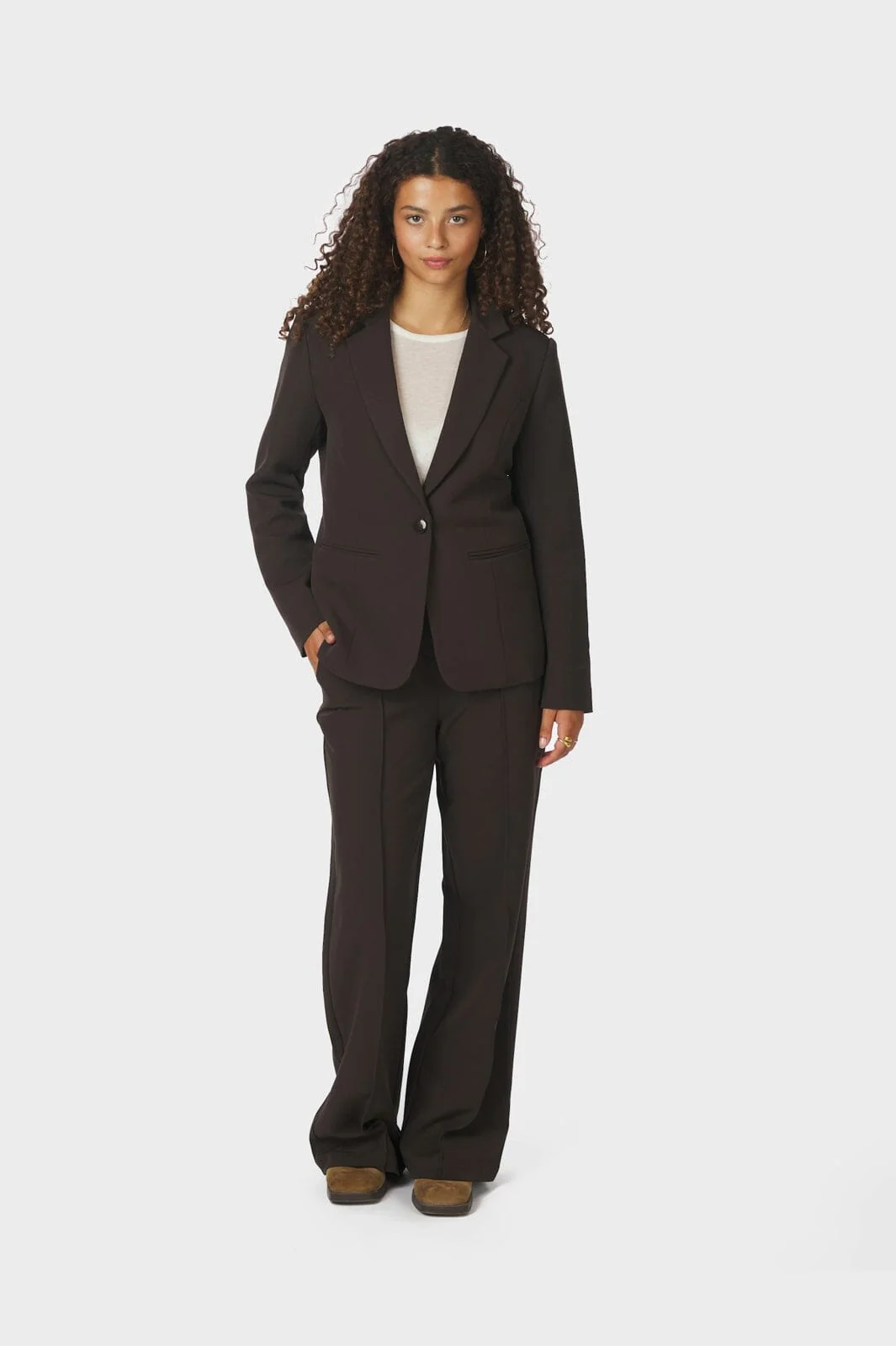 Neo Noir - Sury Suit Pants 165815 - 676 - Dark Brown - Image 6