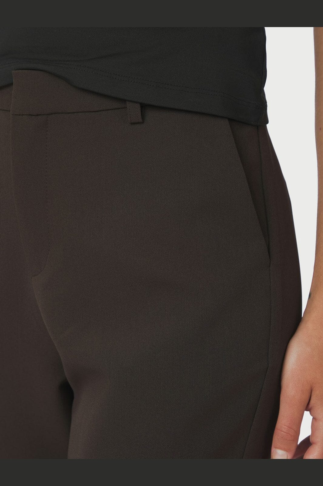 Neo Noir - Tasia Suit Capri Pants 163723 - 676 - Dark Brown - Image 6