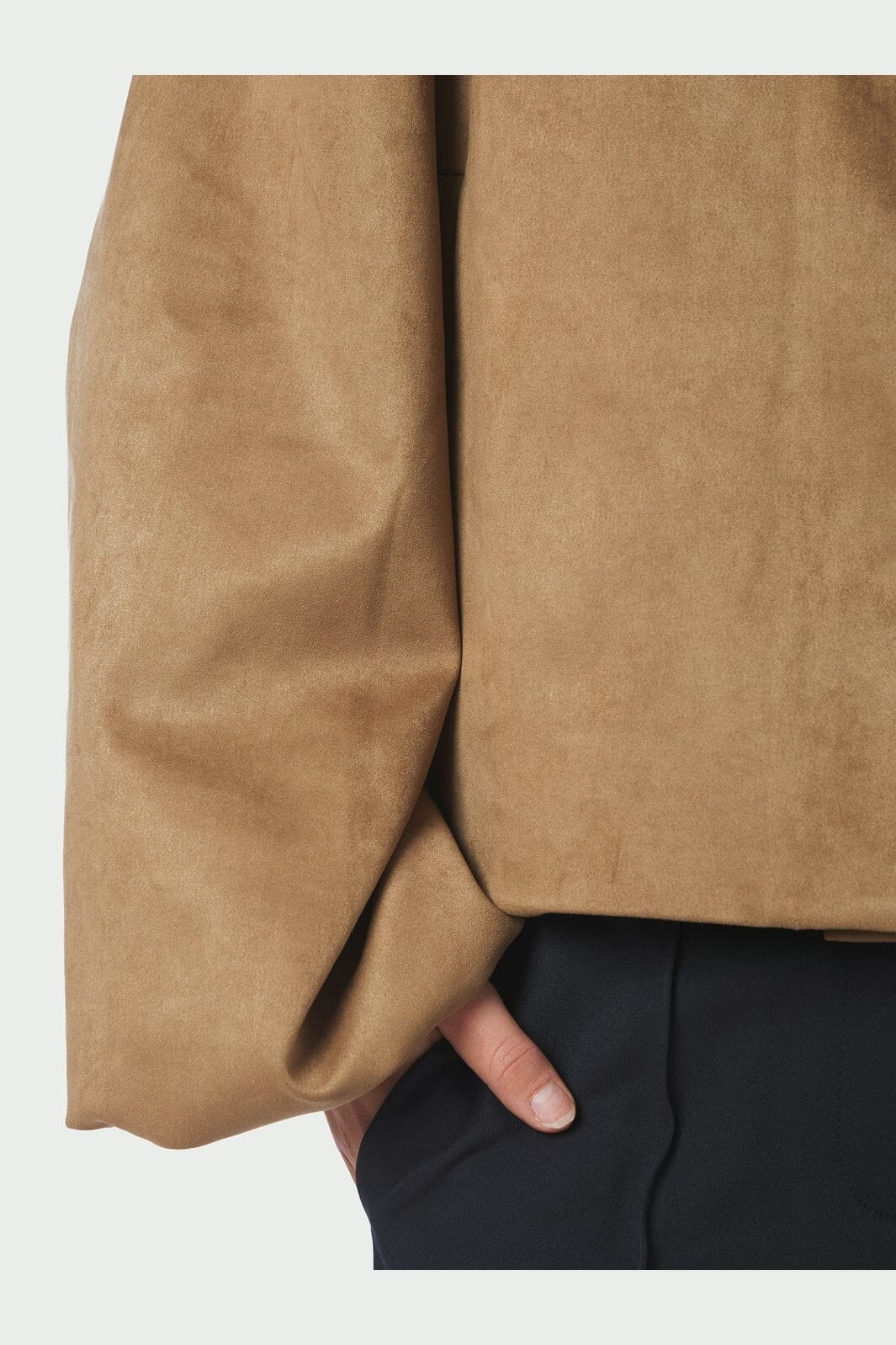 Neo Noir - Tirsa Faux Suede Jacket 168389 - 604 - Cognac - Image 8