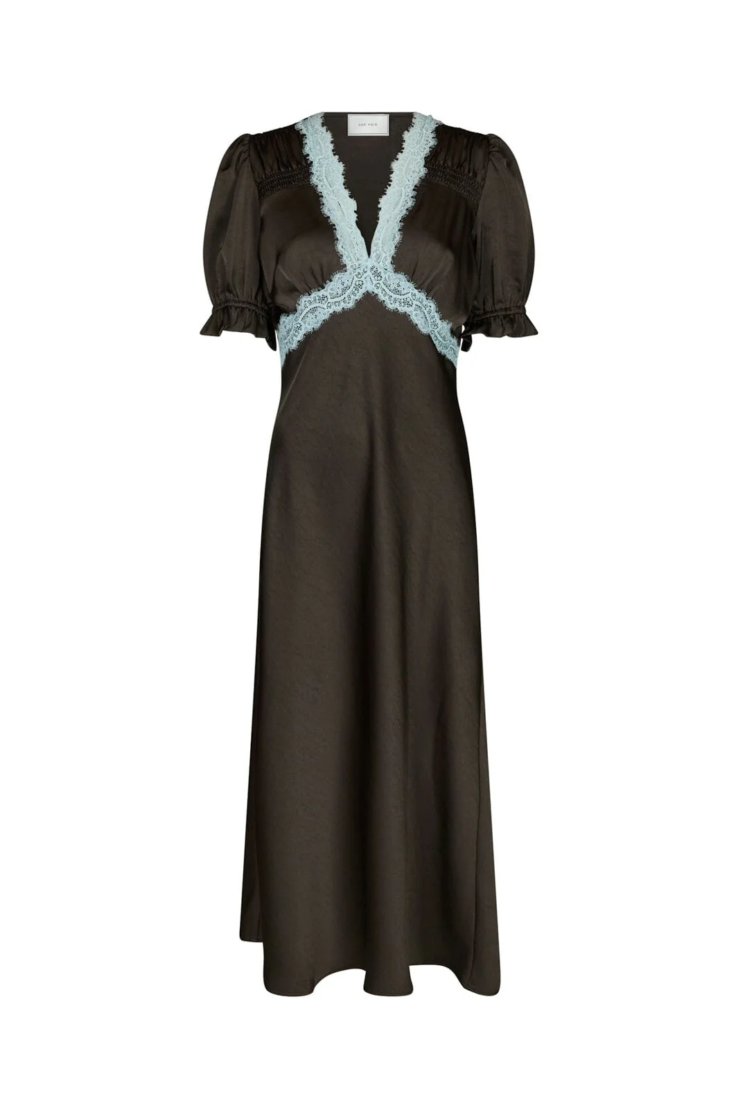 Neo Noir - Vipe Lace Maxi Dress 167735 - 676 - Dark Brown - Image 2