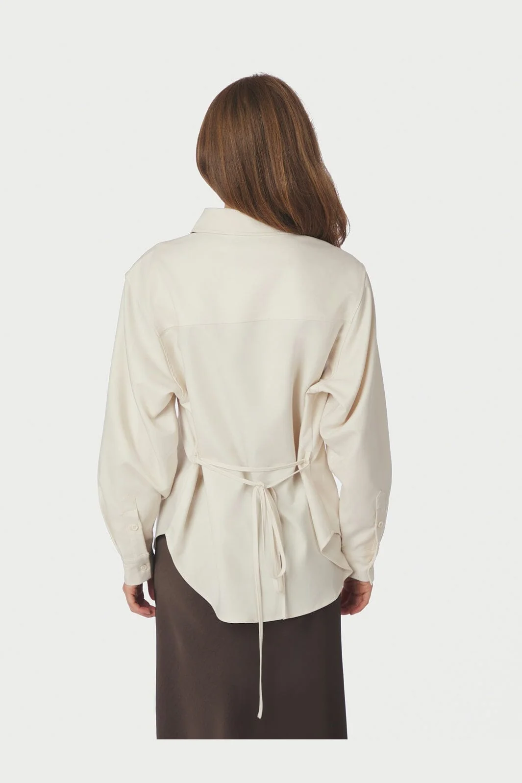 Neo Noir - Waldis Solid Shirt 163992 - 122 - Creme - Image 3