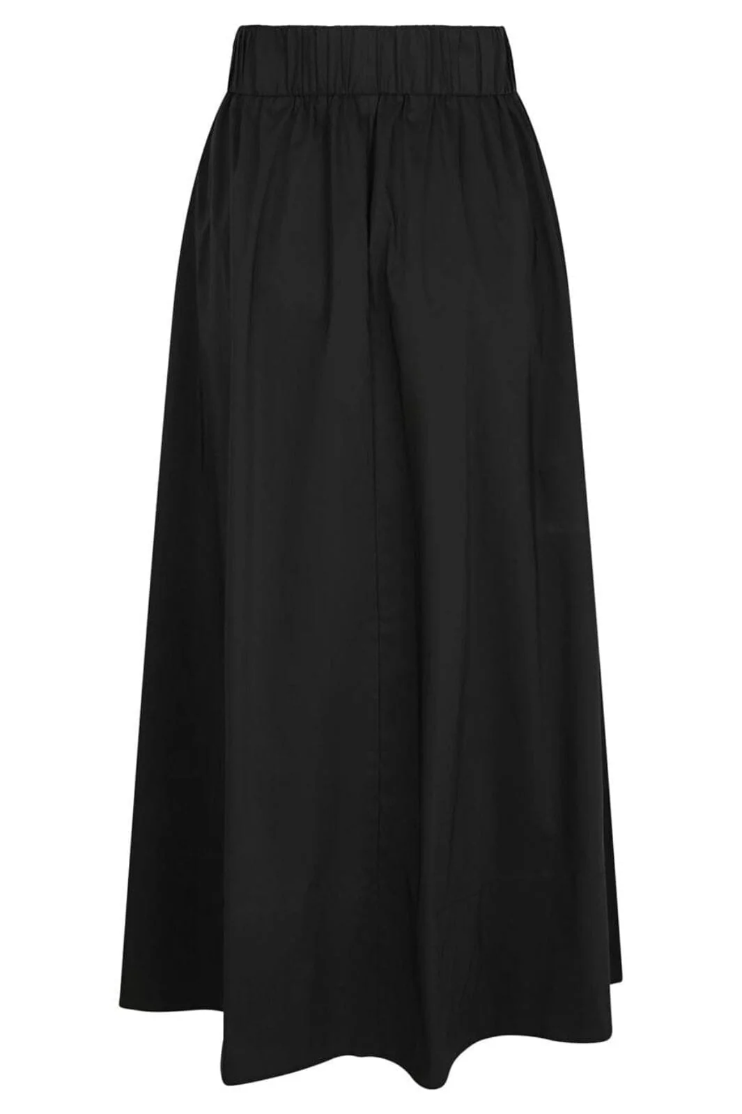 Neo Noir - Yara Long Poplin Skirt 163076 - 100 - Black