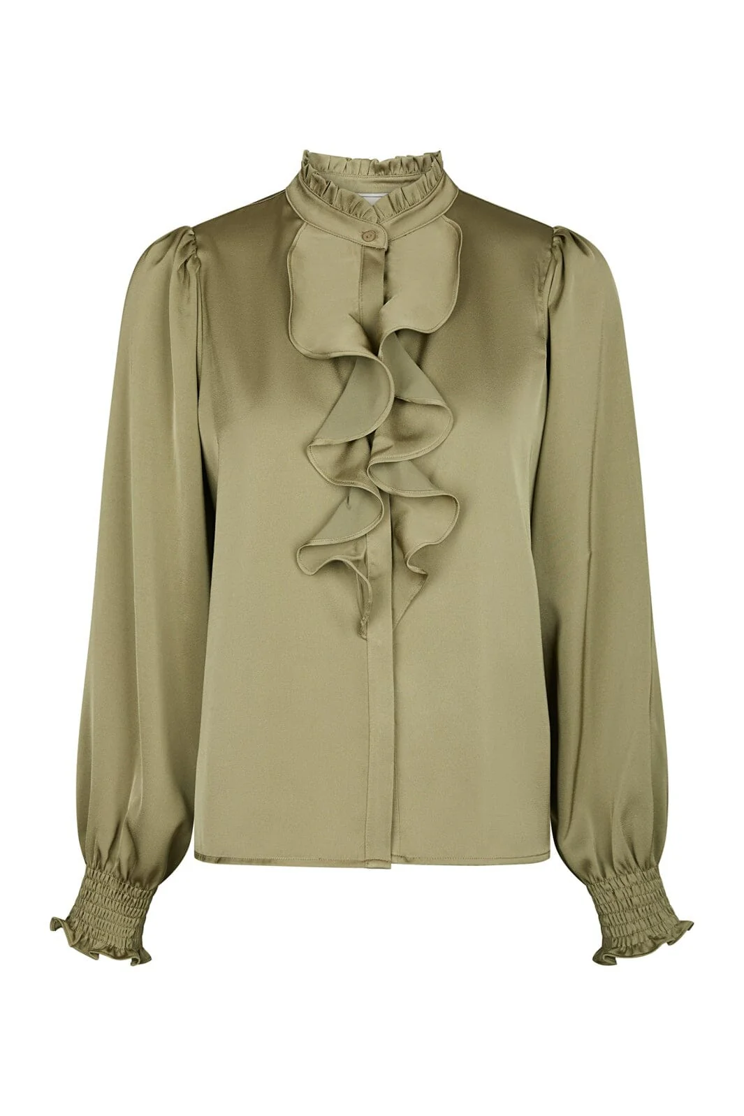 Neo Noir - Zamola Blouse 166450 - 157 - Dusty Army - Image 3