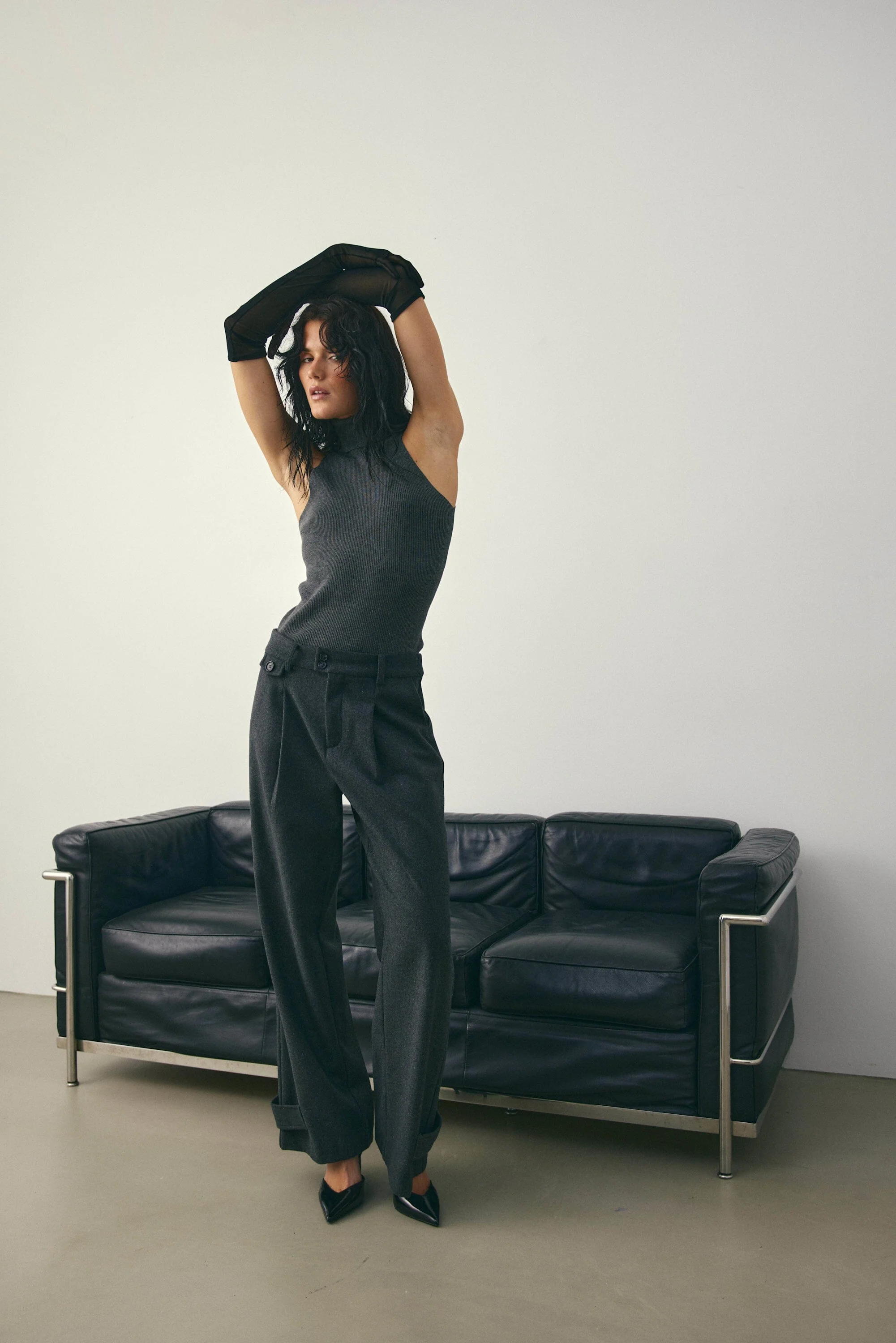 Noella - Joann Pants 11790035 - 1252 - Dark Grey Mel. - Image 7