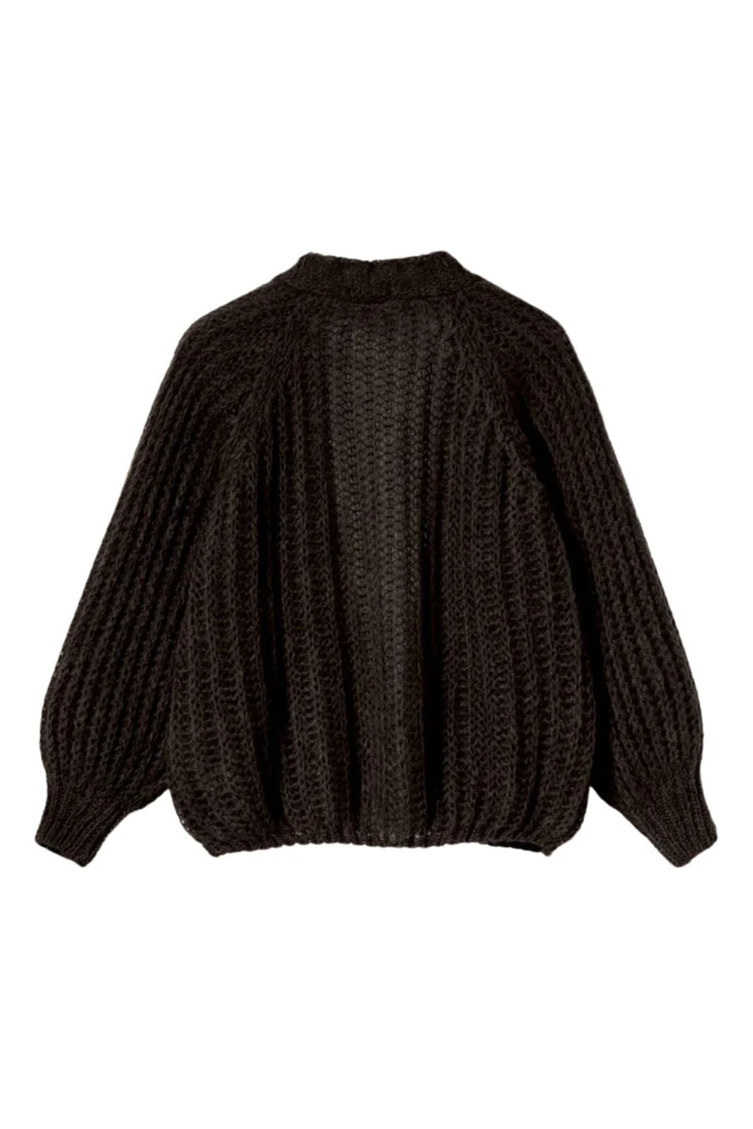 Noella - Joseph Knit Cardigan 12261003 - 548 - Dark Brown - Image 2