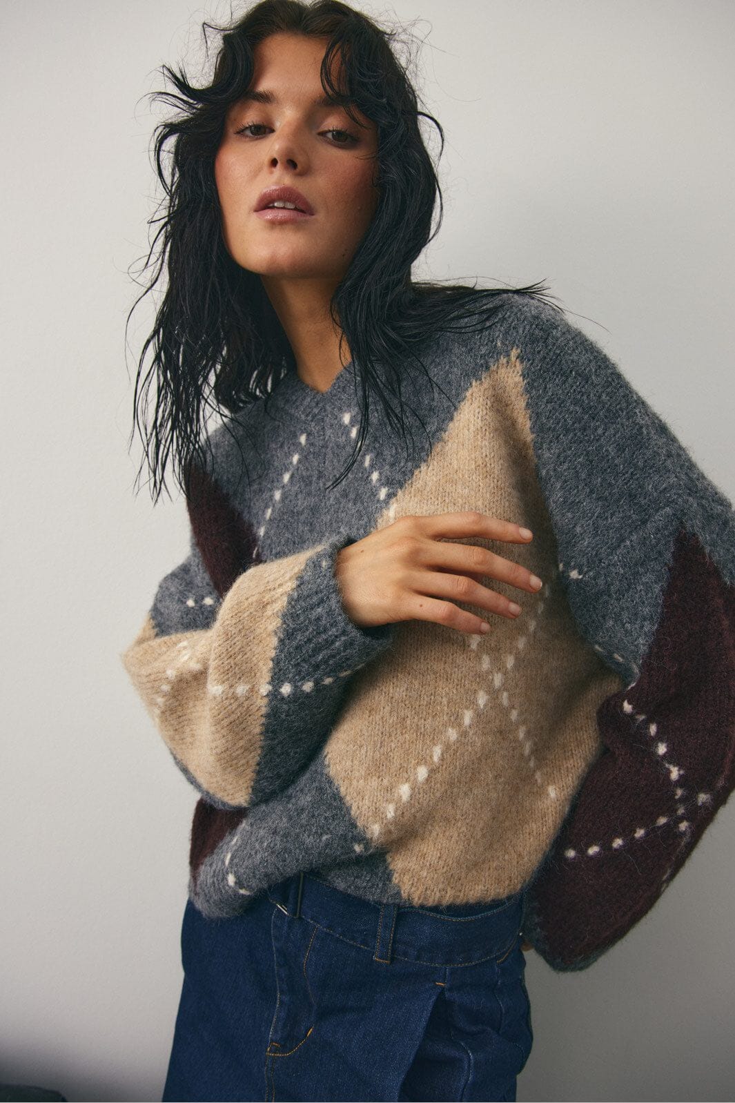 Noella - Lai Knit 14670001 - 003 - Medium Grey Mel. - Image 3