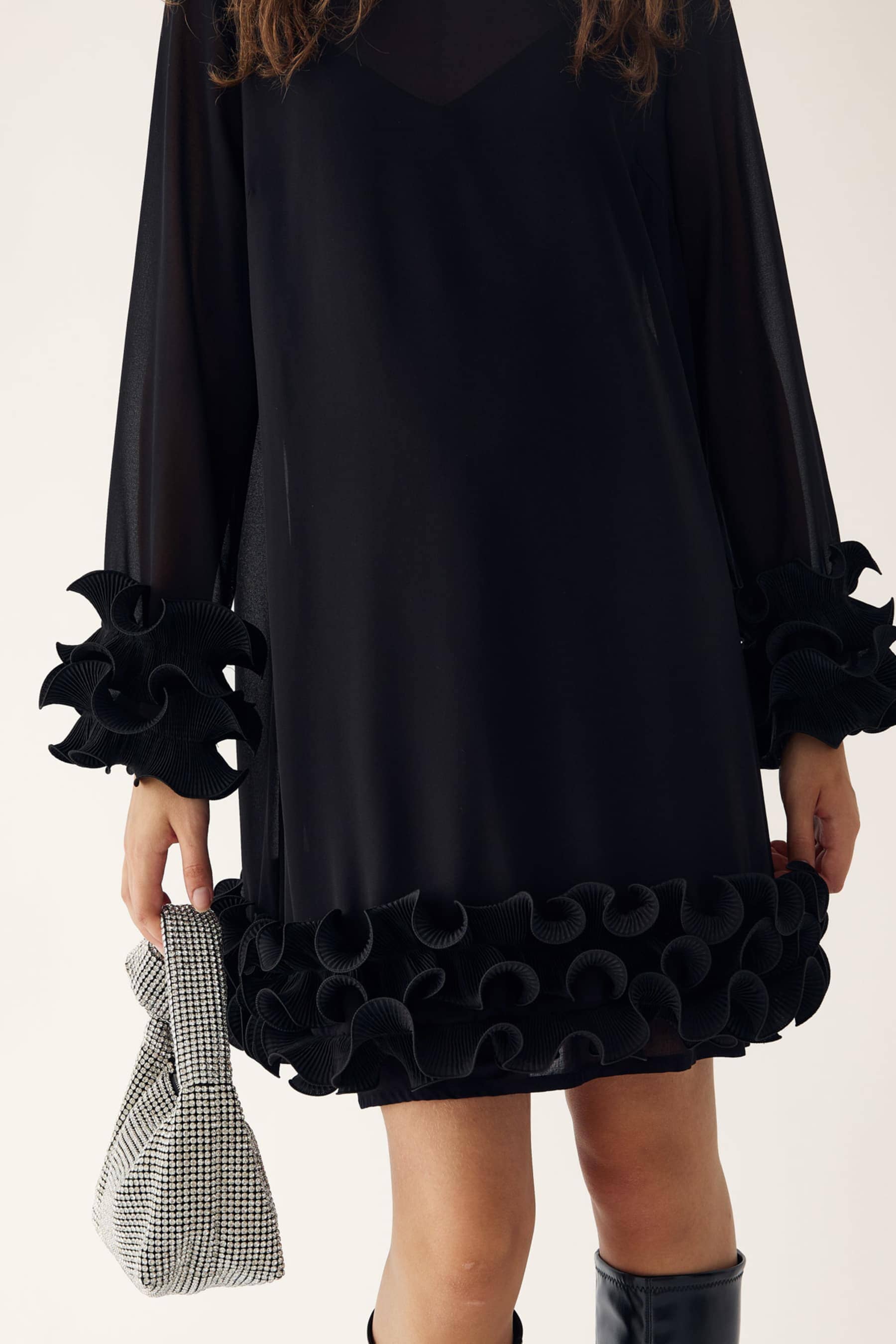 Noella - Latania Dress 14510001 - 004 - Black - Image 11
