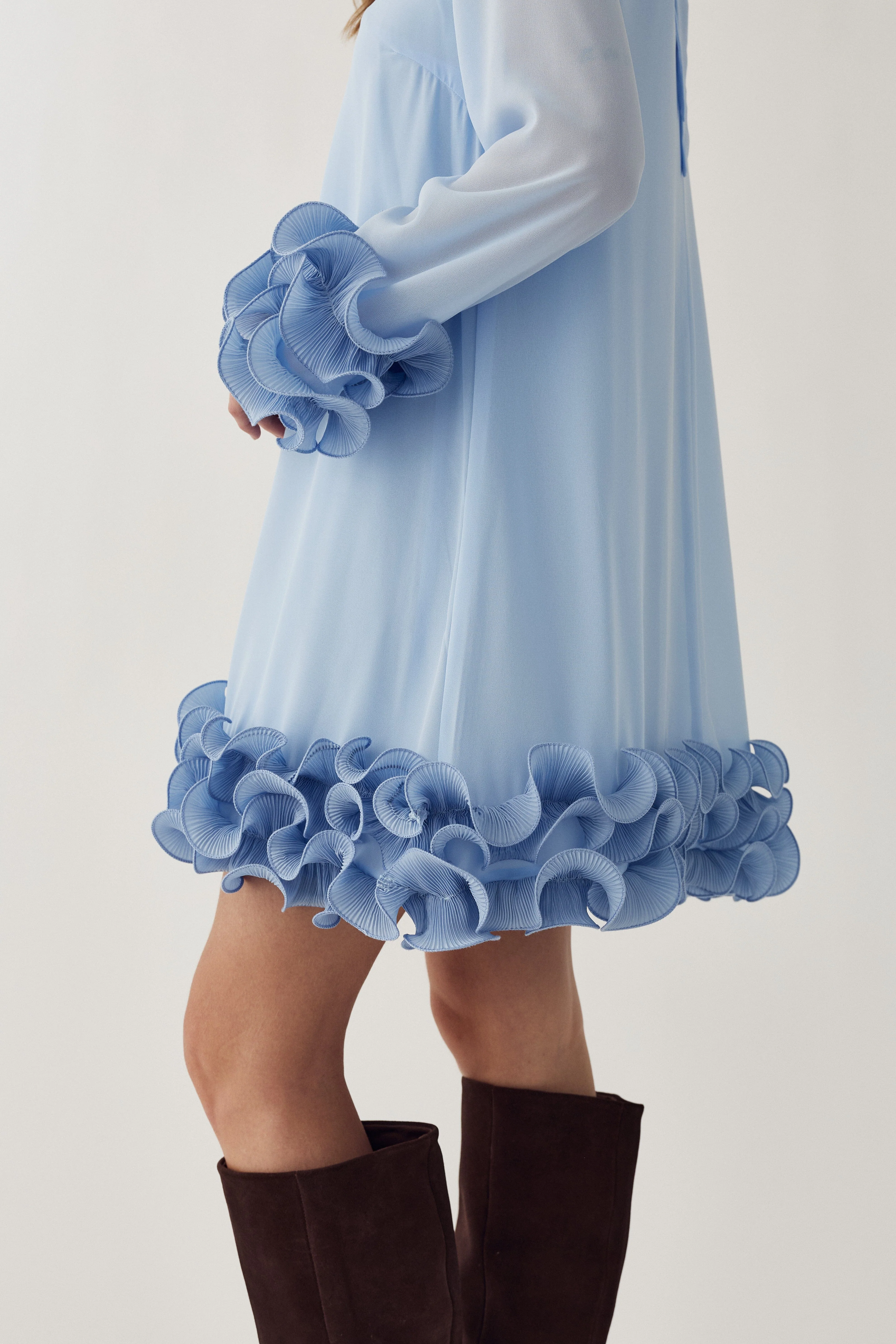 Noella - Latania Dress 14510001 - 387 - Sky Blue - Image 4