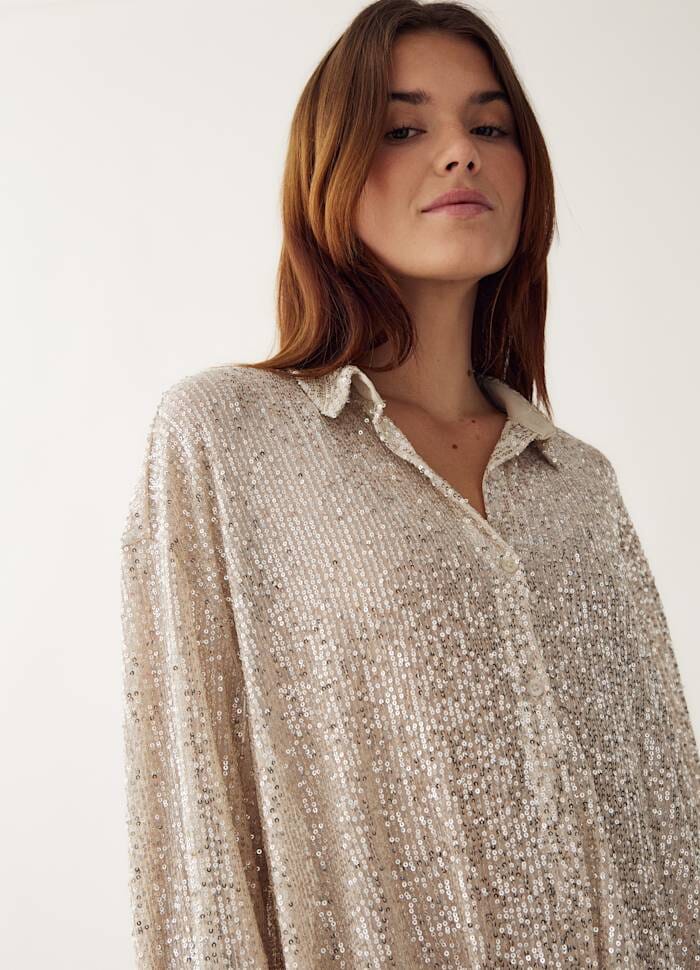 Noella - Lizanne Shirt 14320001 - 766 - Silver - Image 5