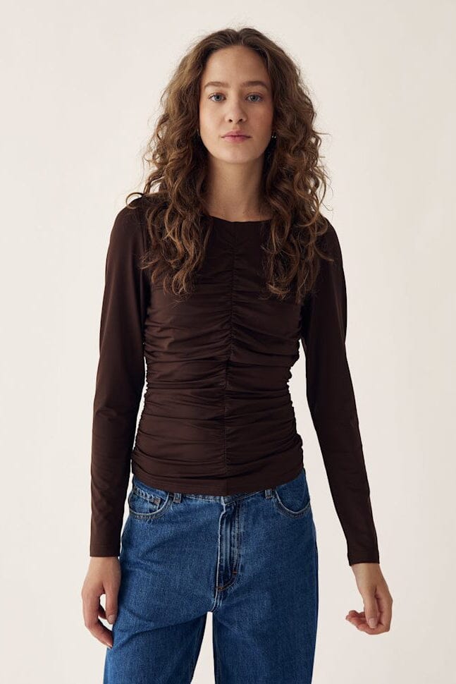 Noella - Luanna Top 10580008 - 674 - Chocolate - Image 2