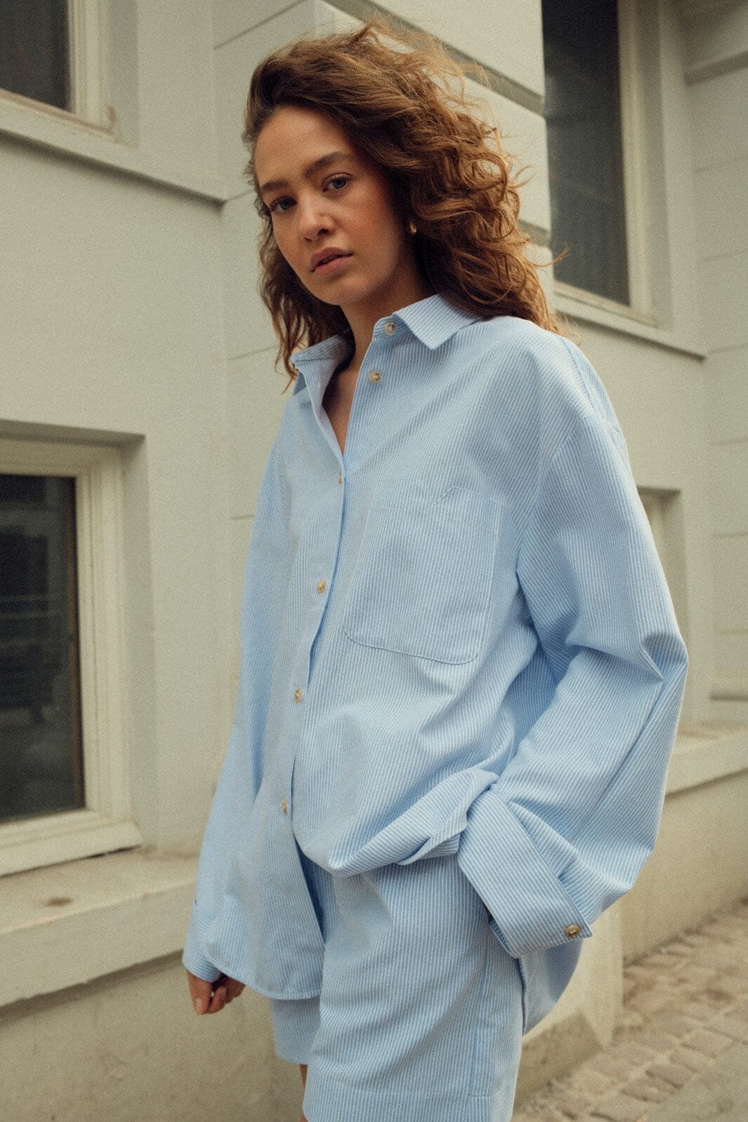 Noella - Marlon Shirt 14820001 - 1419 - Dorla Blue Stripe - Image 2