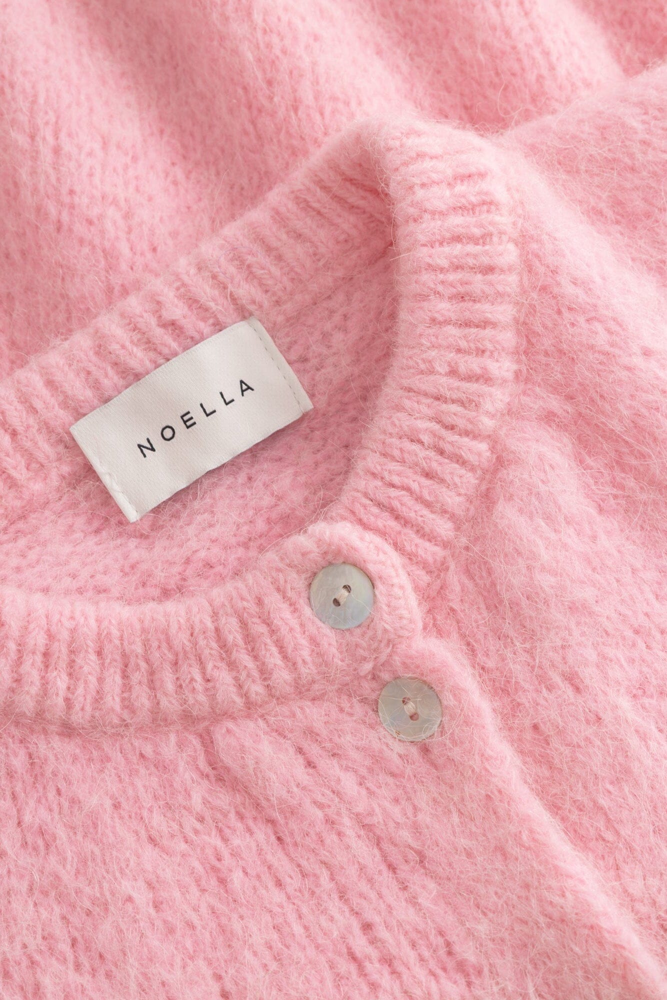Noella - N-Kae Knit Cardigan 15950001 - 1460 - Blush Pink - Image 3