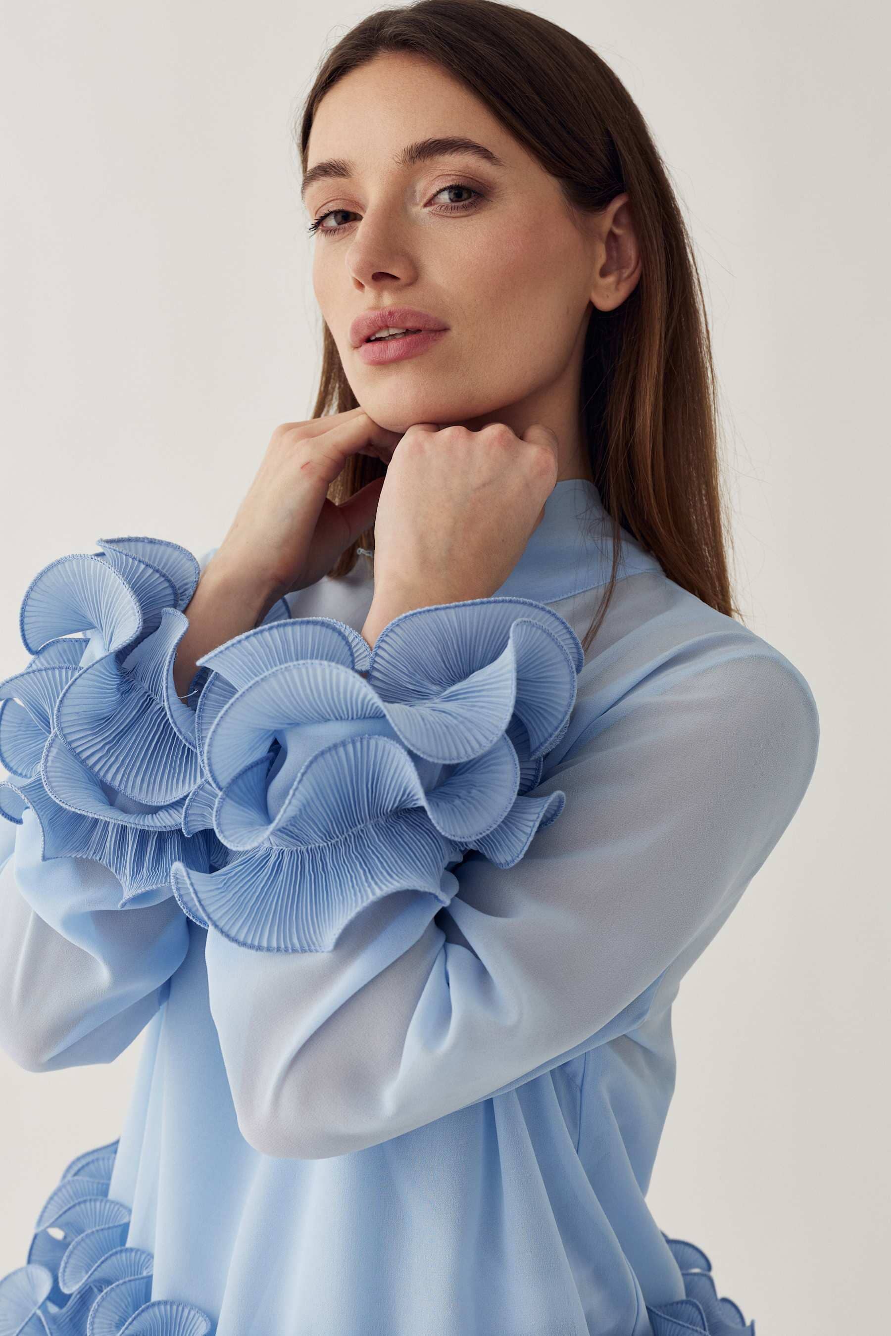 Noella - N-Latanietta Blouse 14510002 - 387 - Sky Blue - Image 7