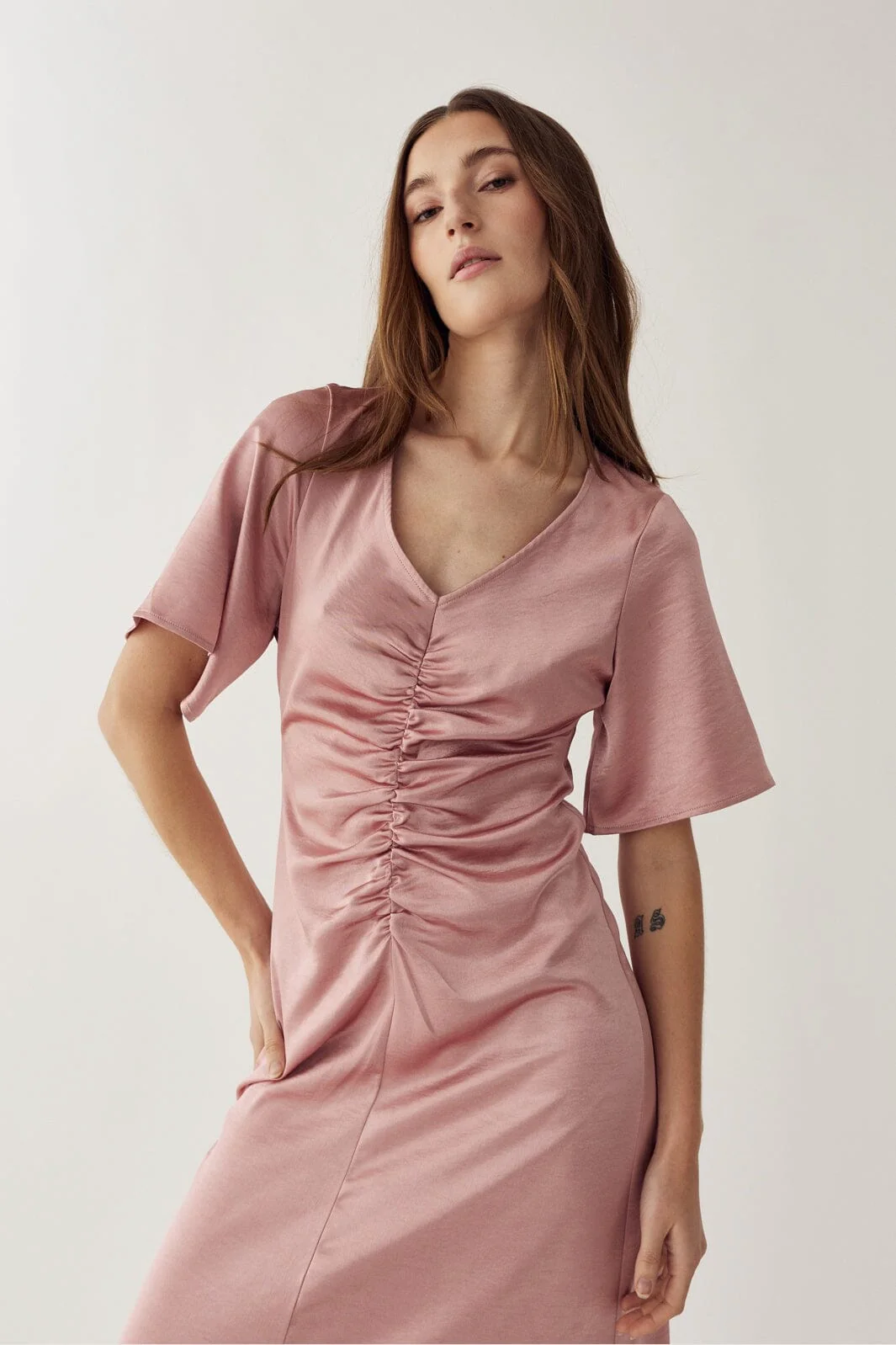 Noella - N-Lavina Dress 14610006 - 1460 - Blush Pink - Image 4