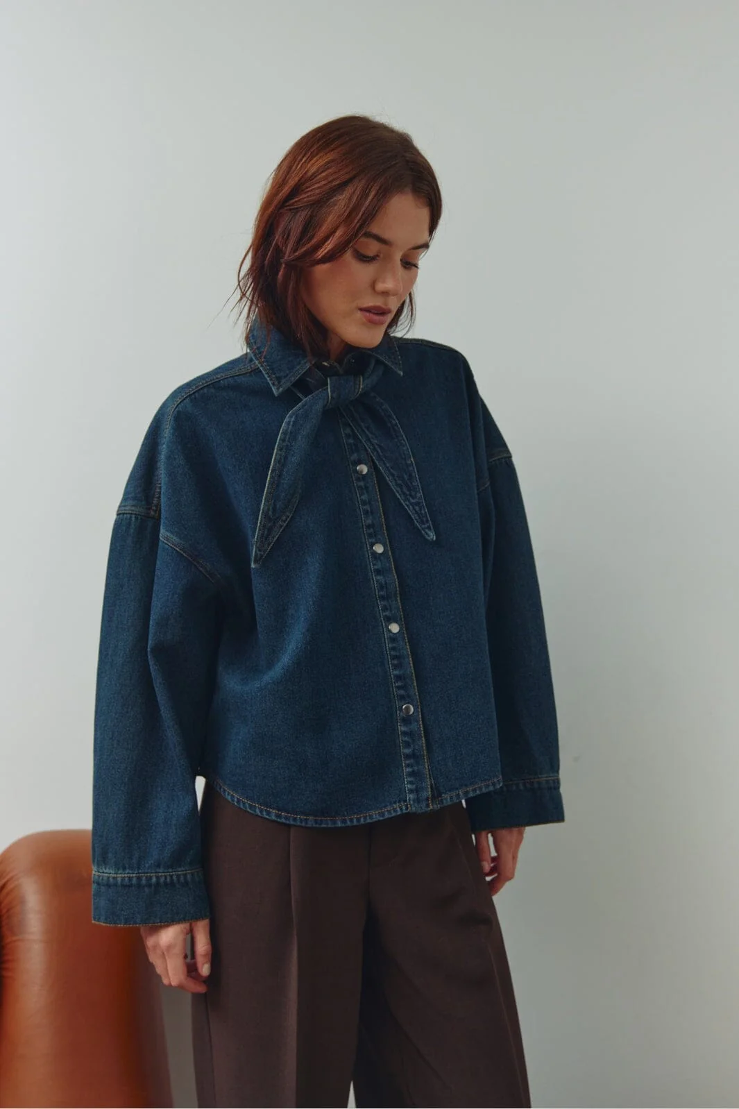 Noella - N-Lirinnah Shirt 15150001 - 1056 - Vintage Blue Wash