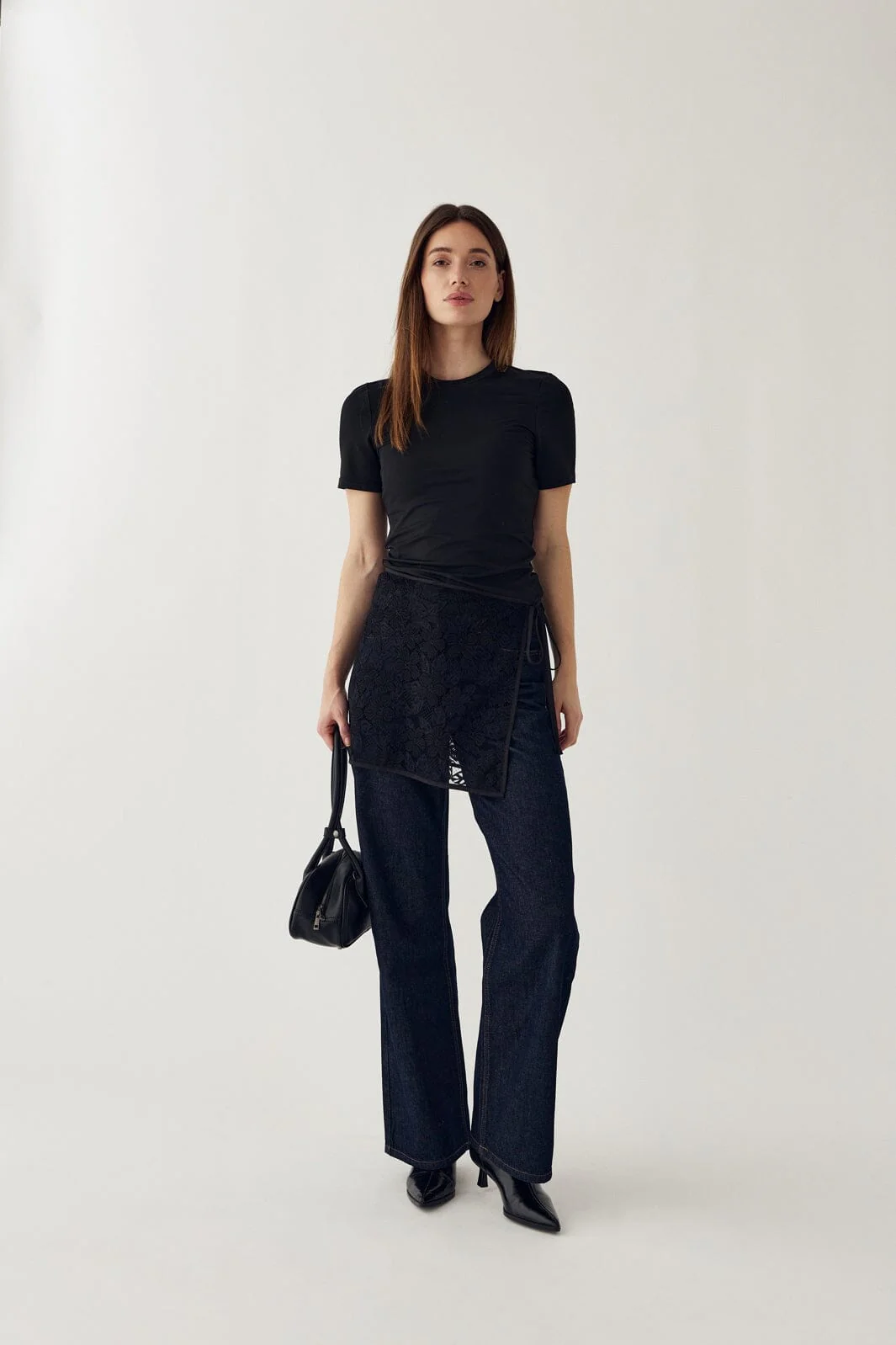 Noella - N-Marci Skirt 16530001 - 004 - Black - Image 4