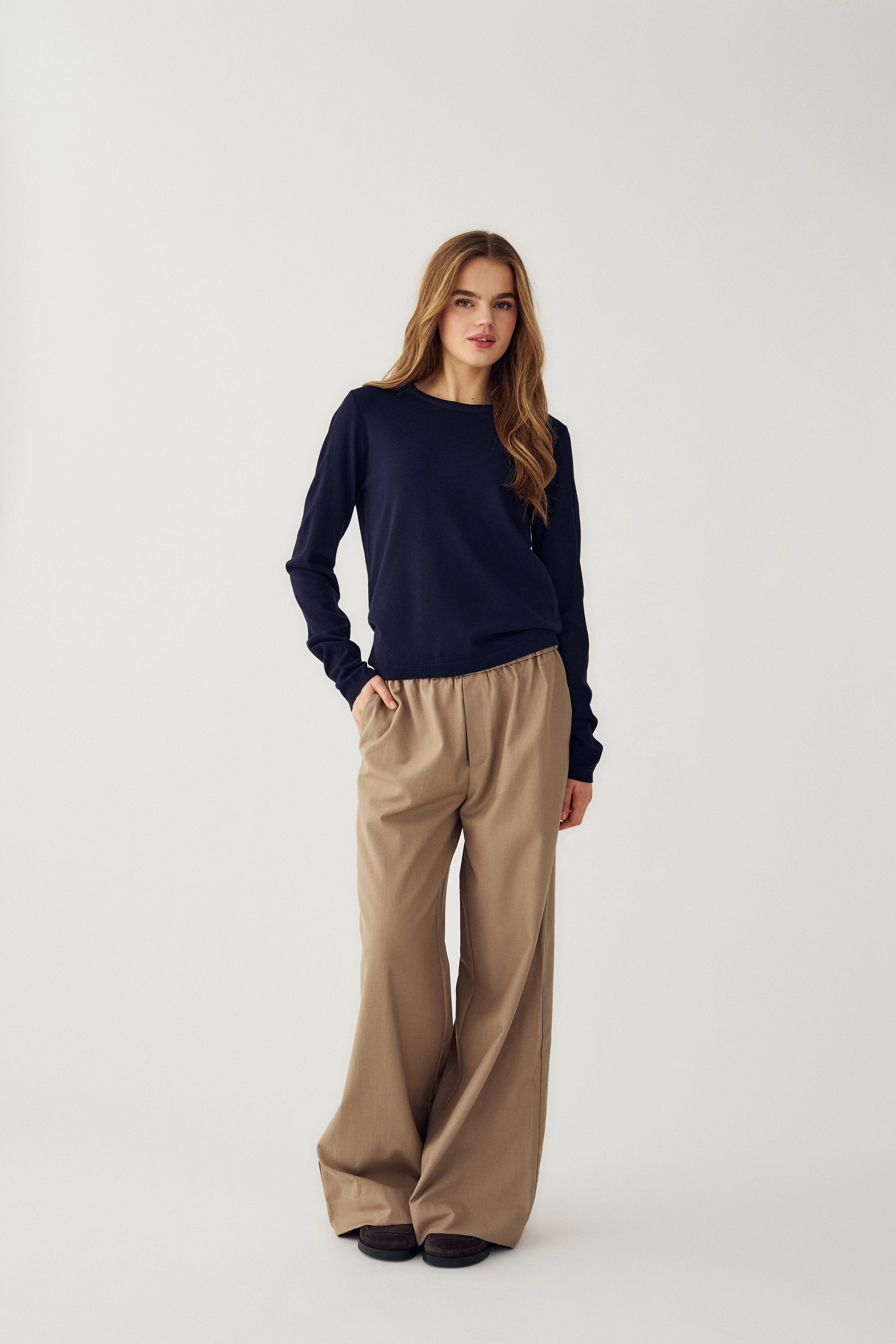 Noella - N-Mardine Knit 16020001 - 007 - Navy - Image 8