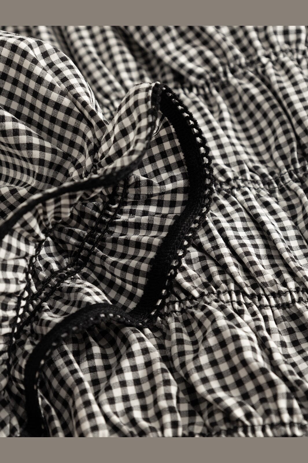 Noella - N-Marty Blouse 15840001 - 1462 - Darlyn Black Check - Image 4