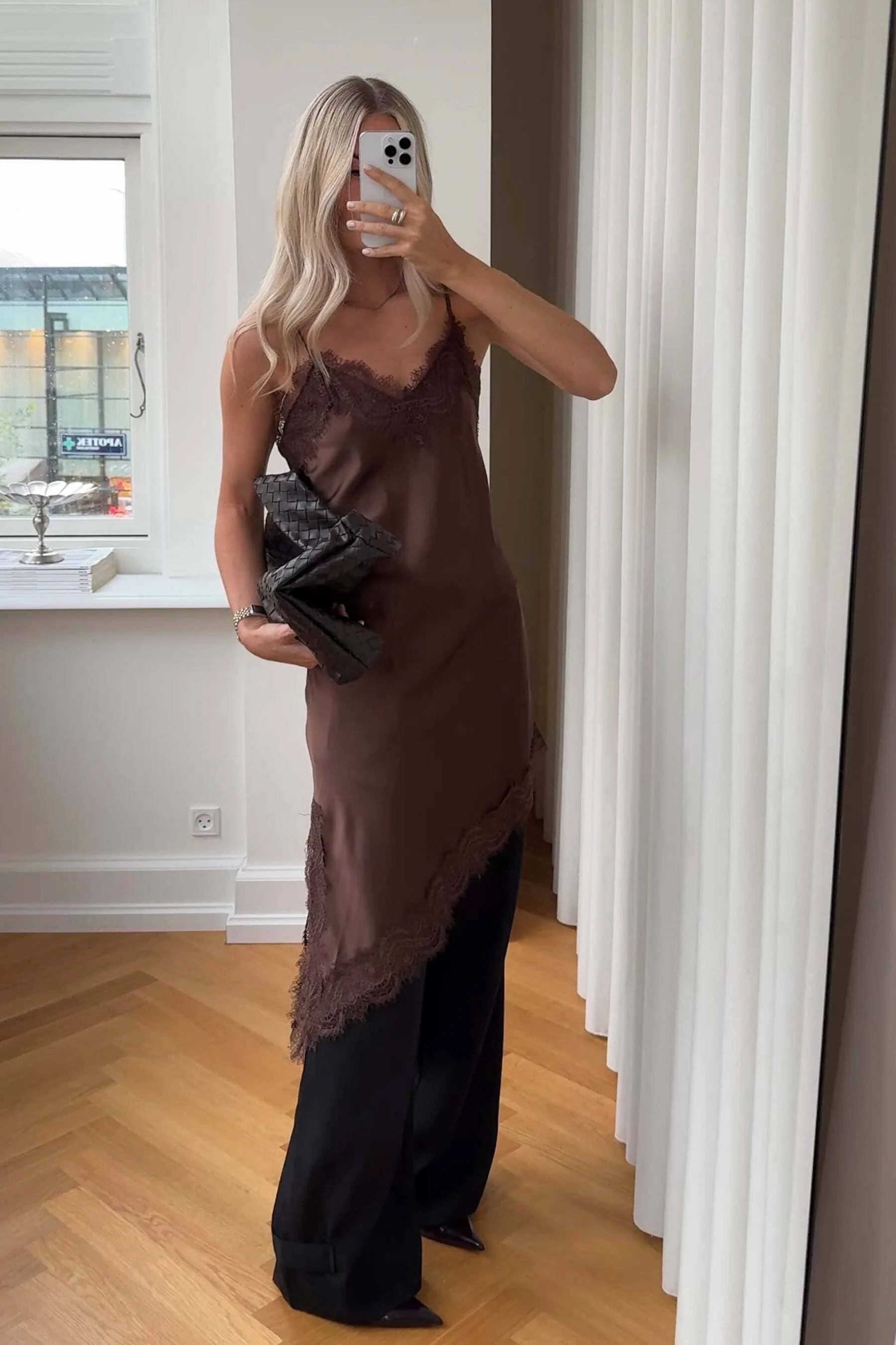 Noella - N-Merlie Dress 15960002 - 674 - Chocolate - Image 4