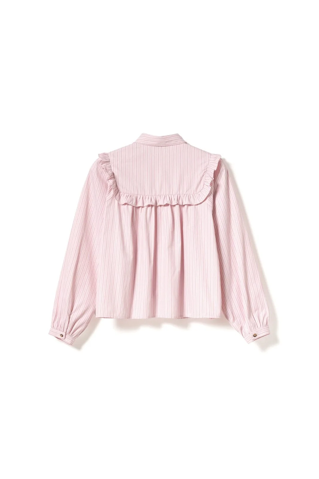 Noella - N-Mikayla Blouse 15360001 - 1440 - Donnie Blush Stripe - Image 3