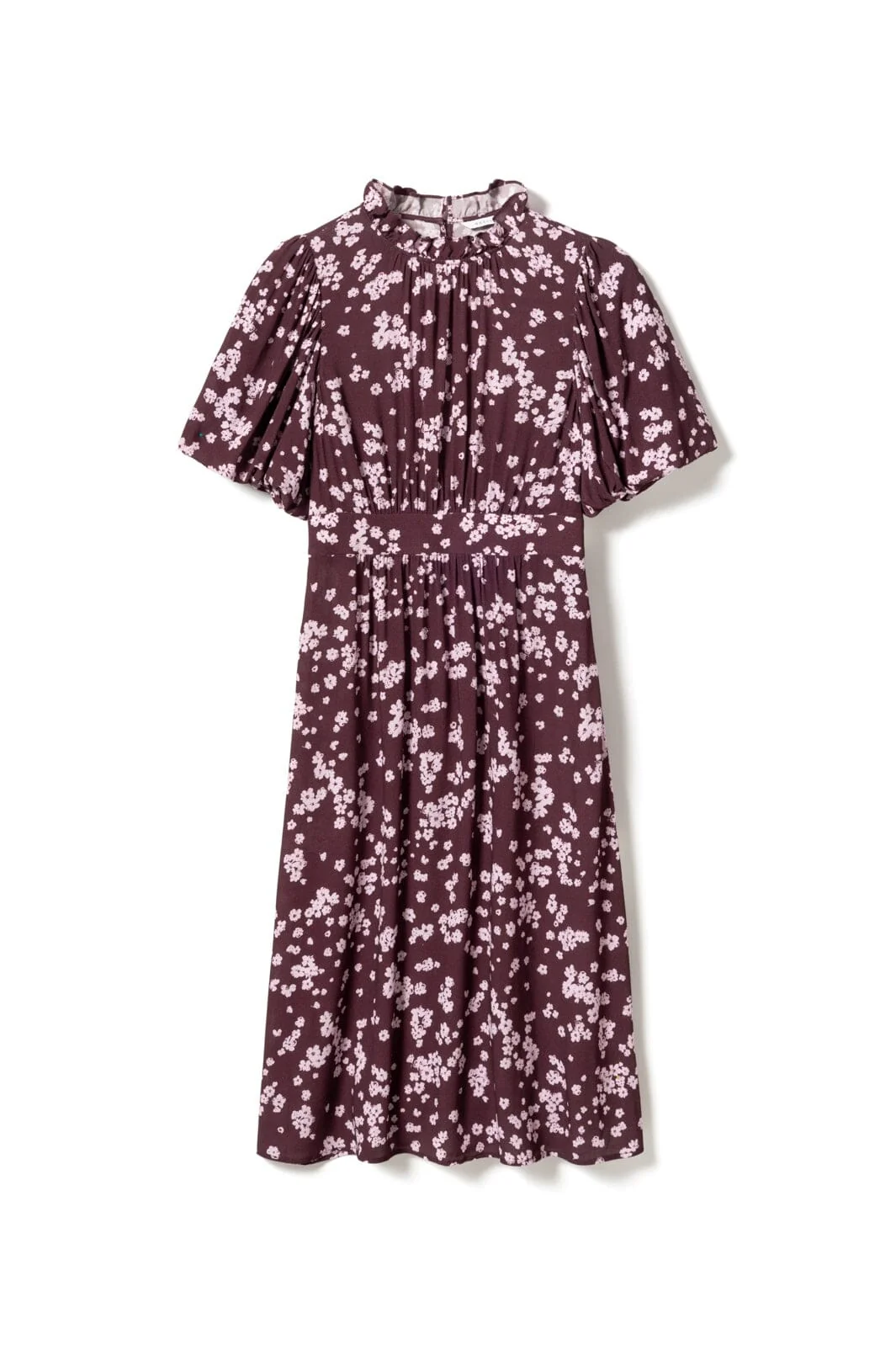 Noella - N-Ruth Dress 15130002 - 1433 - Deja Burgundy Print - Image 2