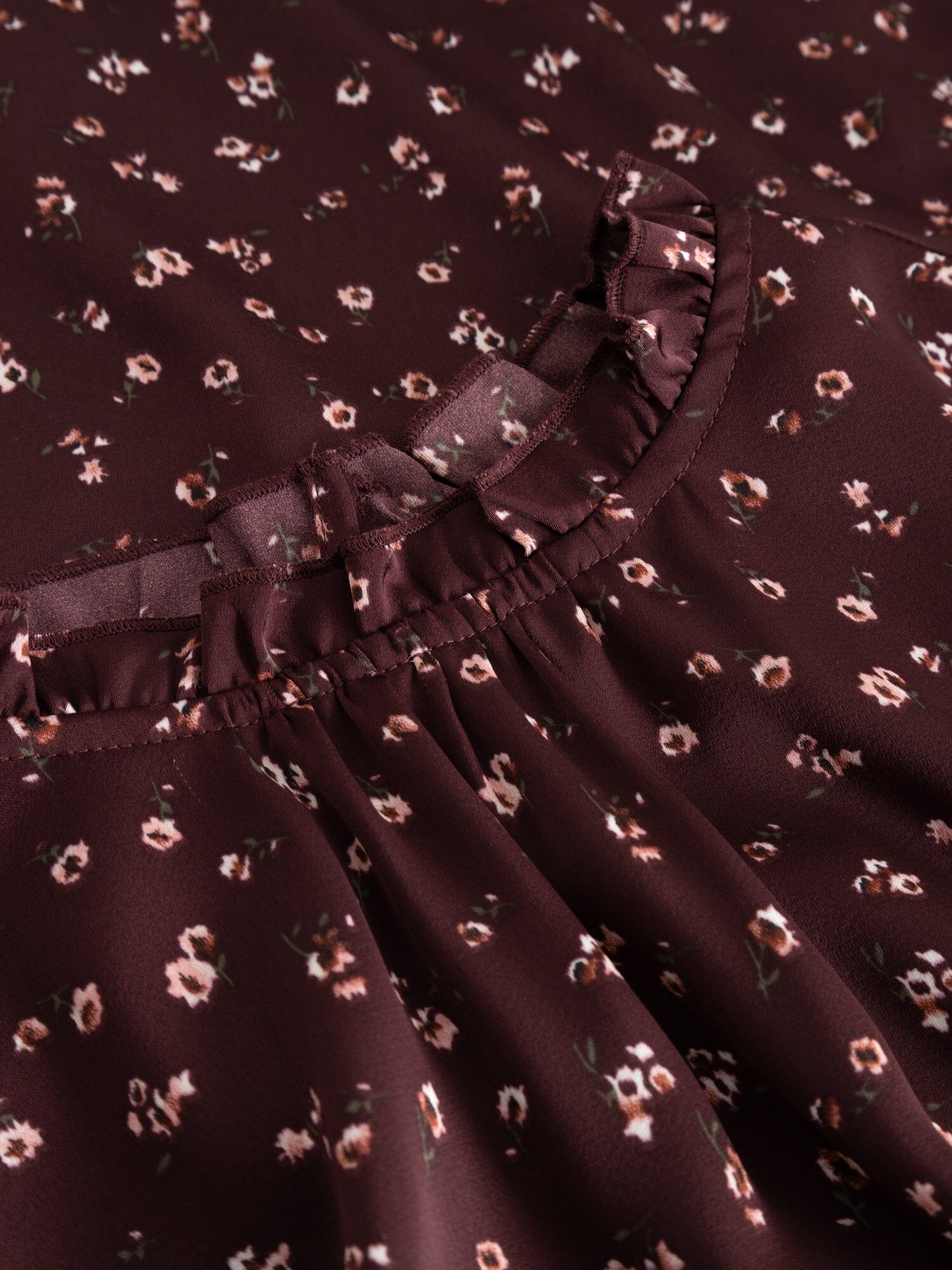 Noella - N-Ruth Dress 15900001 - 1472 - Dwyn Burgundy Print - Image 7