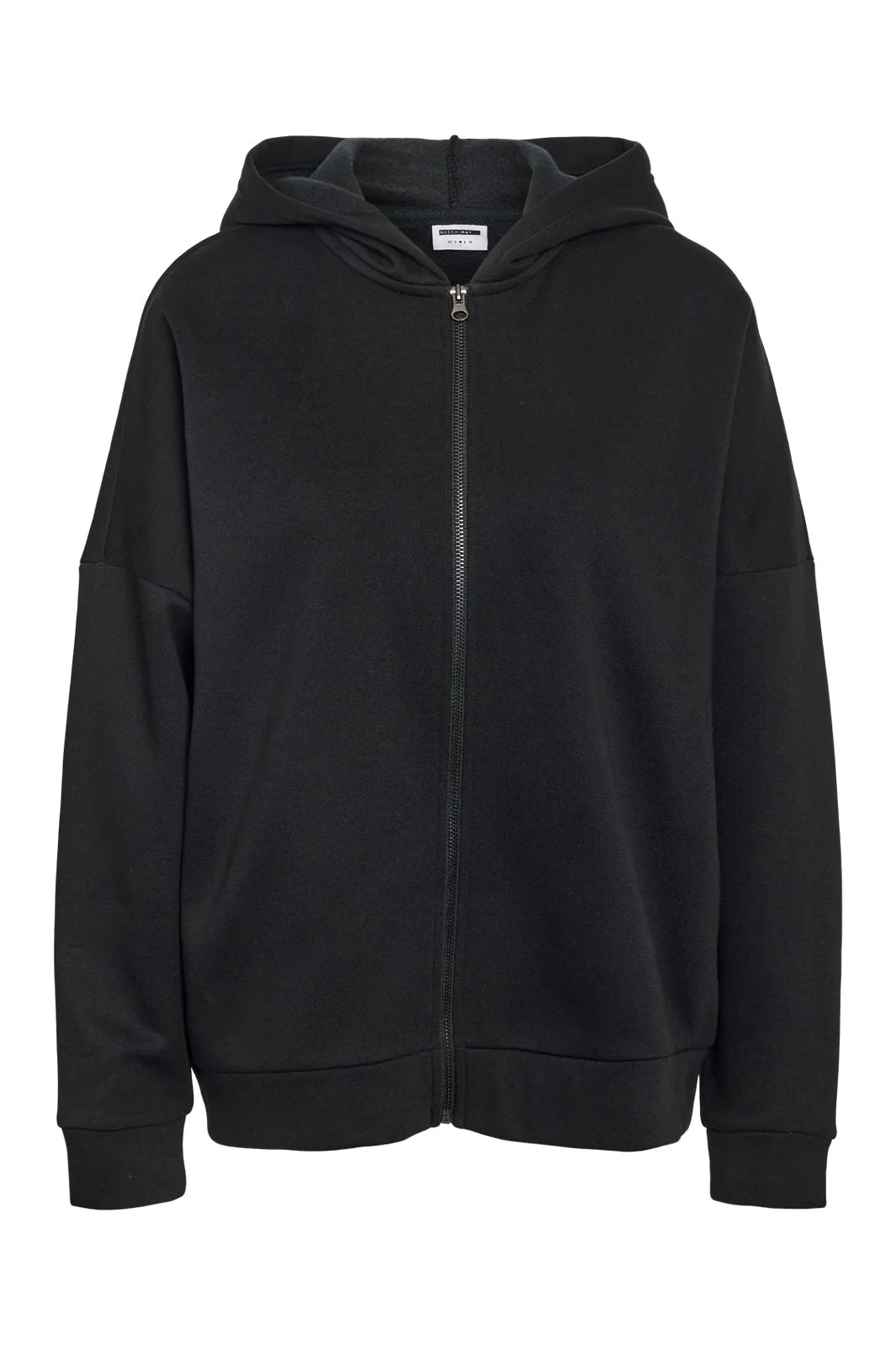Noisy May - Nmarya L/S Oversized Zip Hoodie - 4950826 Black