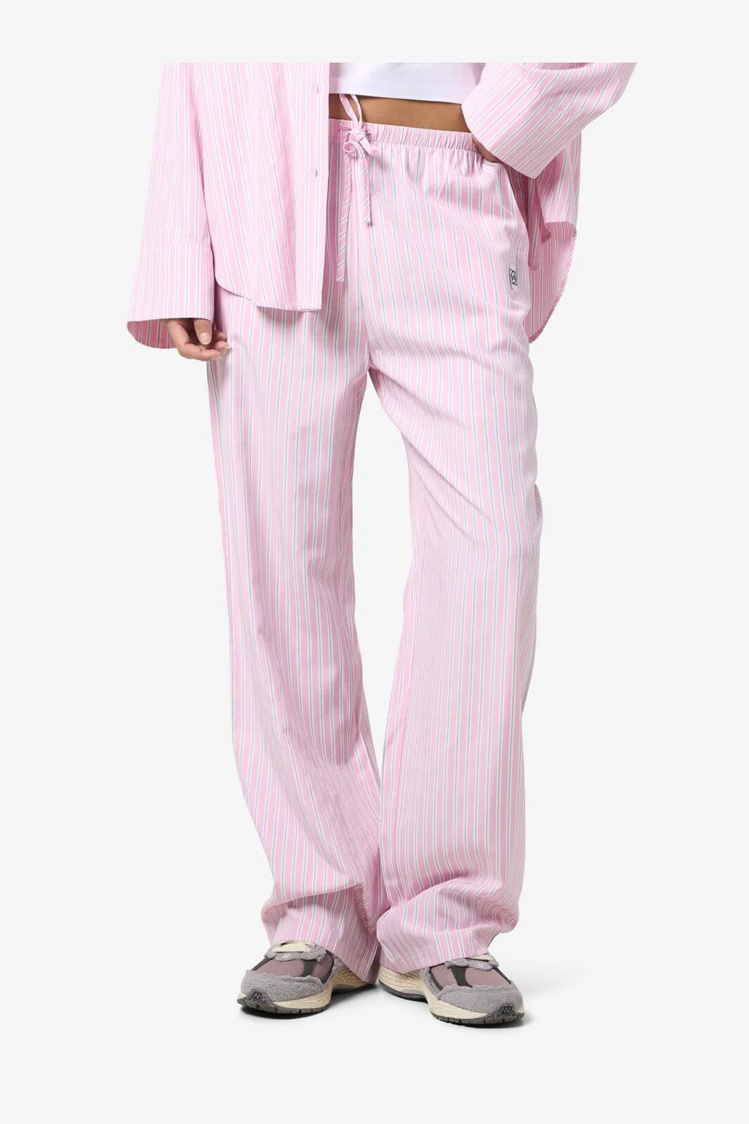 Noisy May - Nmfrida Pants Box - 4791267 Bonbon White - Image 3