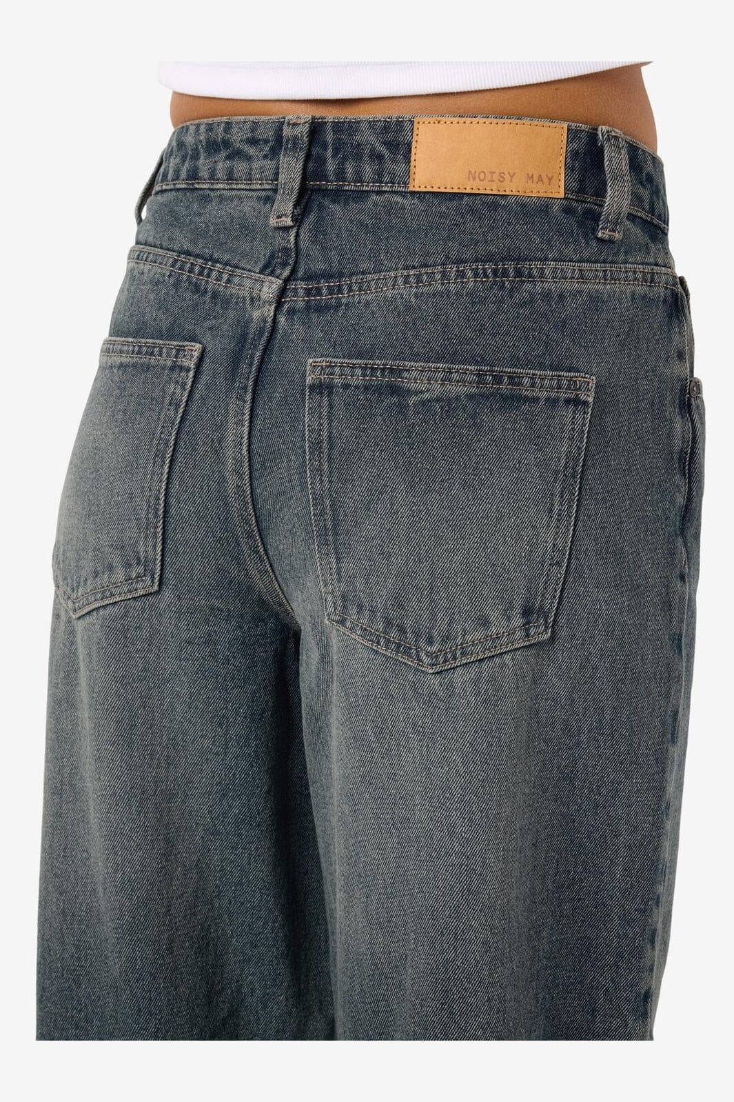 Noisy May - Nmhazal Barrel Jeans Vi586Mb - 4791941 Medium Blue Denim - Image 6
