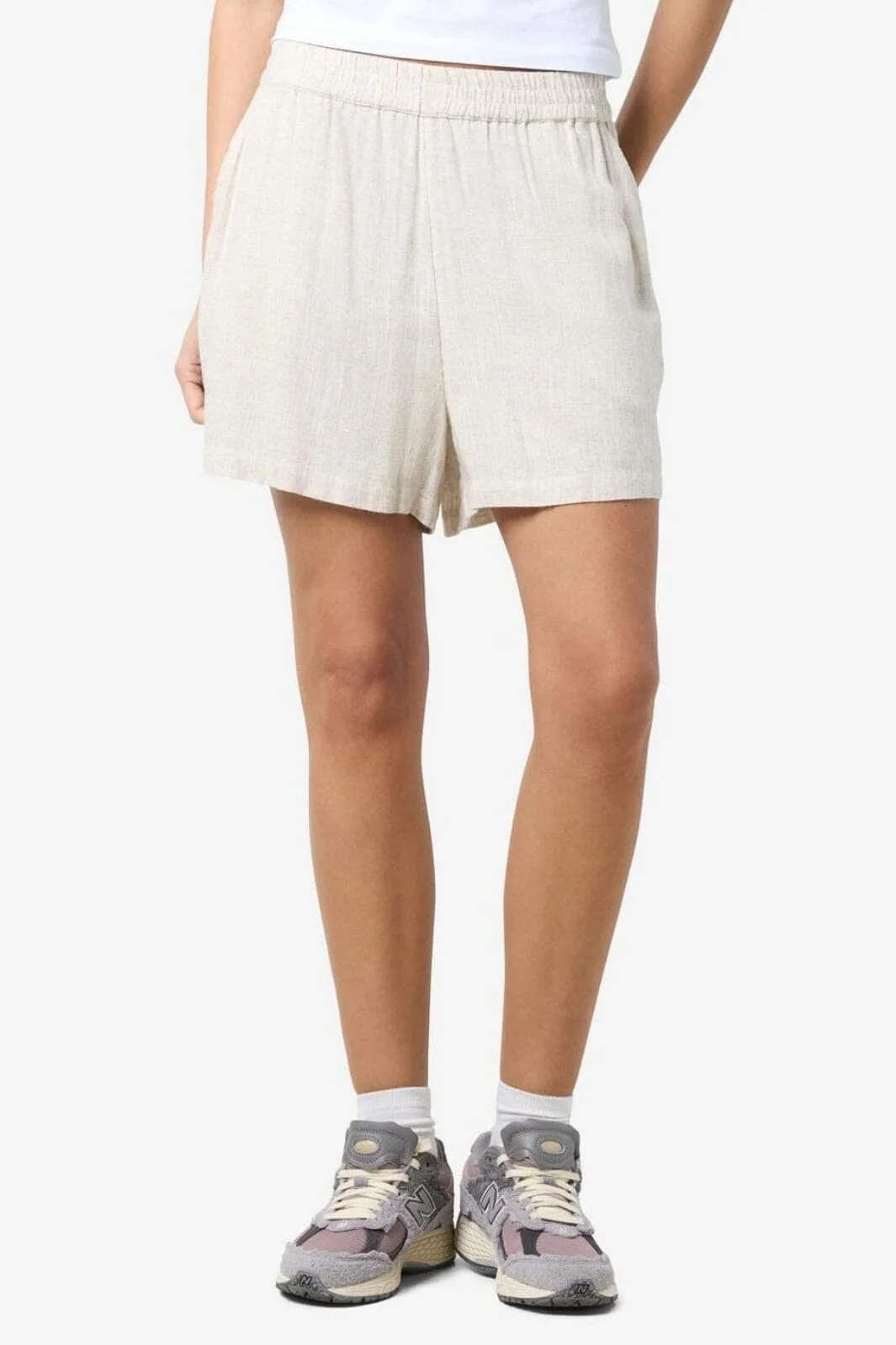 Noisy May - Nmleilani Shorts - 4419063 Natural - Image 4