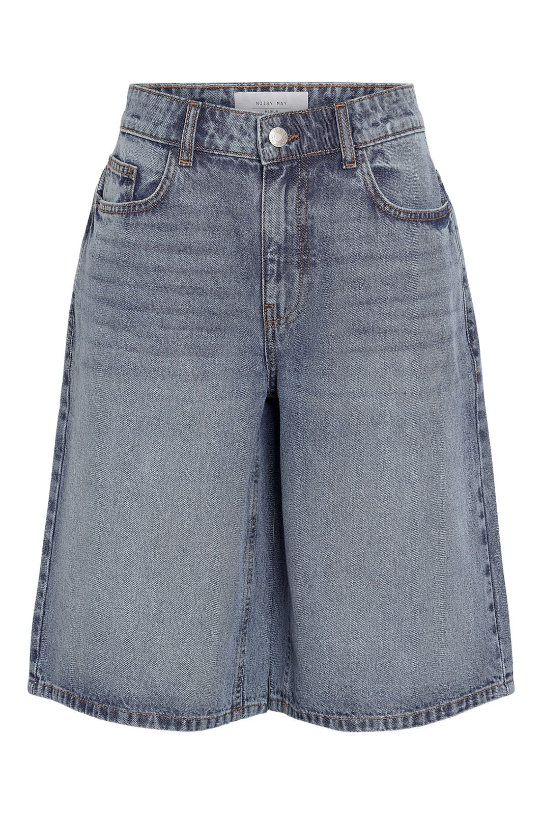 Noisy May - Nmmindie Nw Bermuda Shorts Az411Lb - 4921075 Light Blue Denim - Image 2