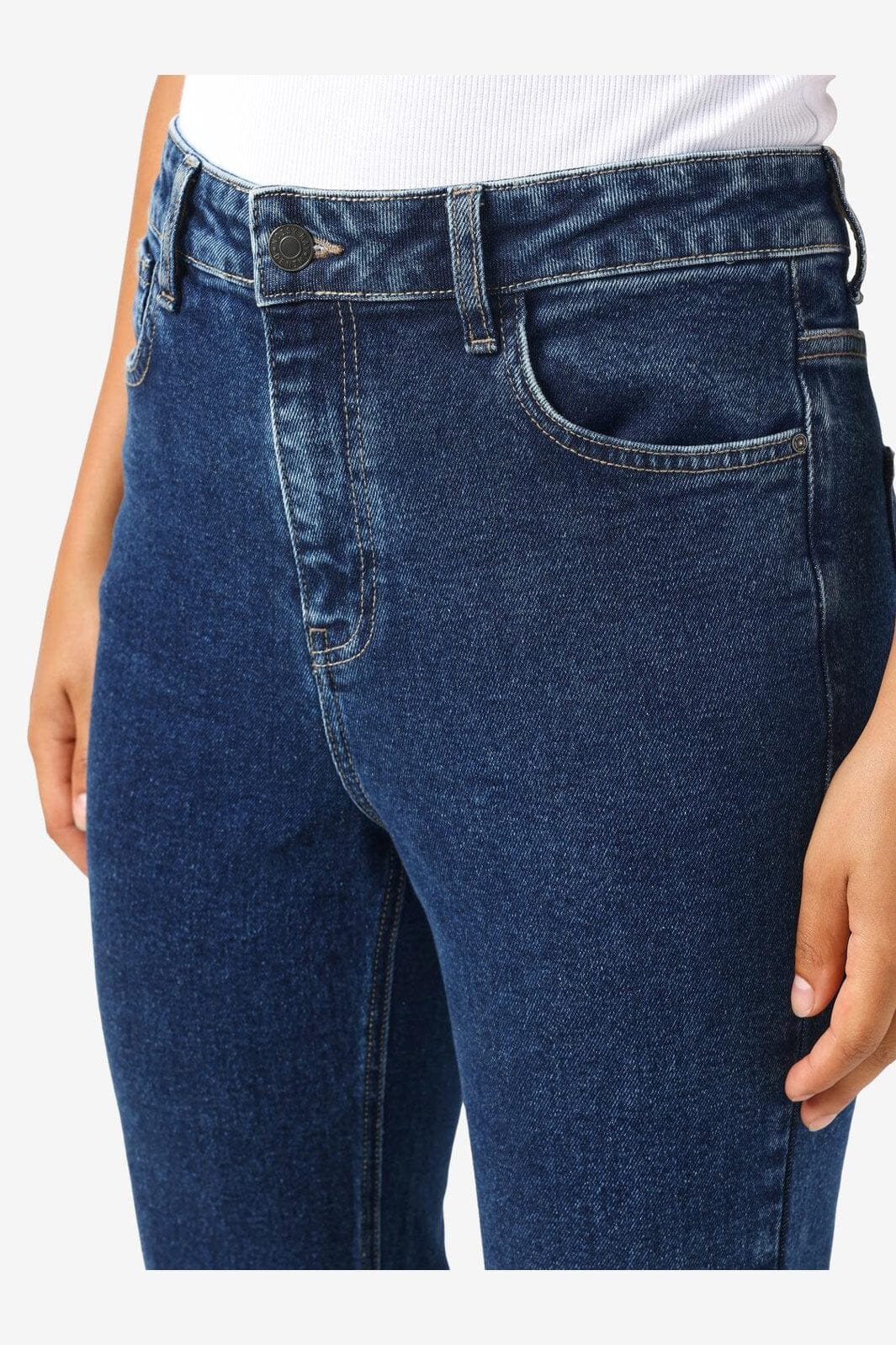 Noisy May - Nmmoni Jeans Az365Db Fwd - 4490003 Dark Blue Denim - Image 6