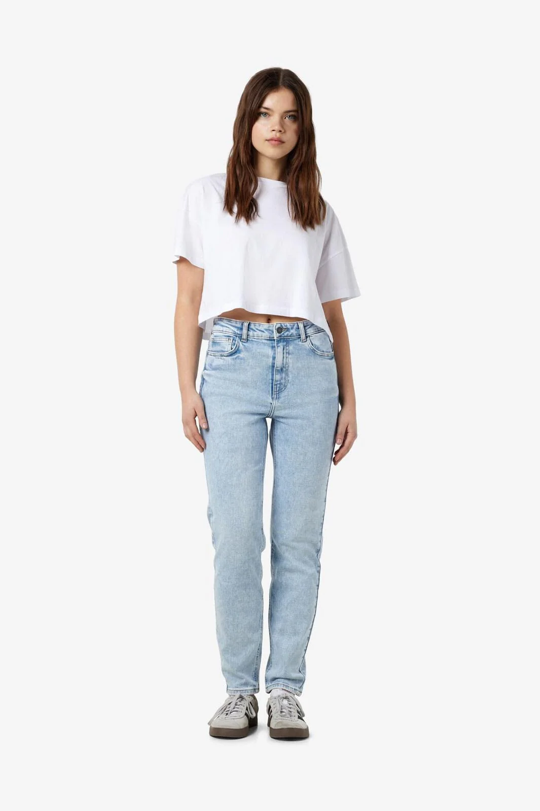Noisy May - Nmmoni St Jeans Az359Lb Fwd - 4439133 Light Blue Denim - Image 5
