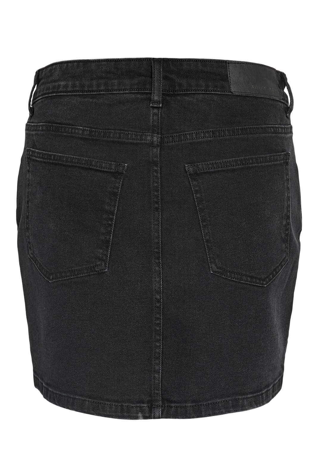 Noisy May - Nmyolanda Skirt Black Fwd Box - 4996859 Black Denim - Image 2