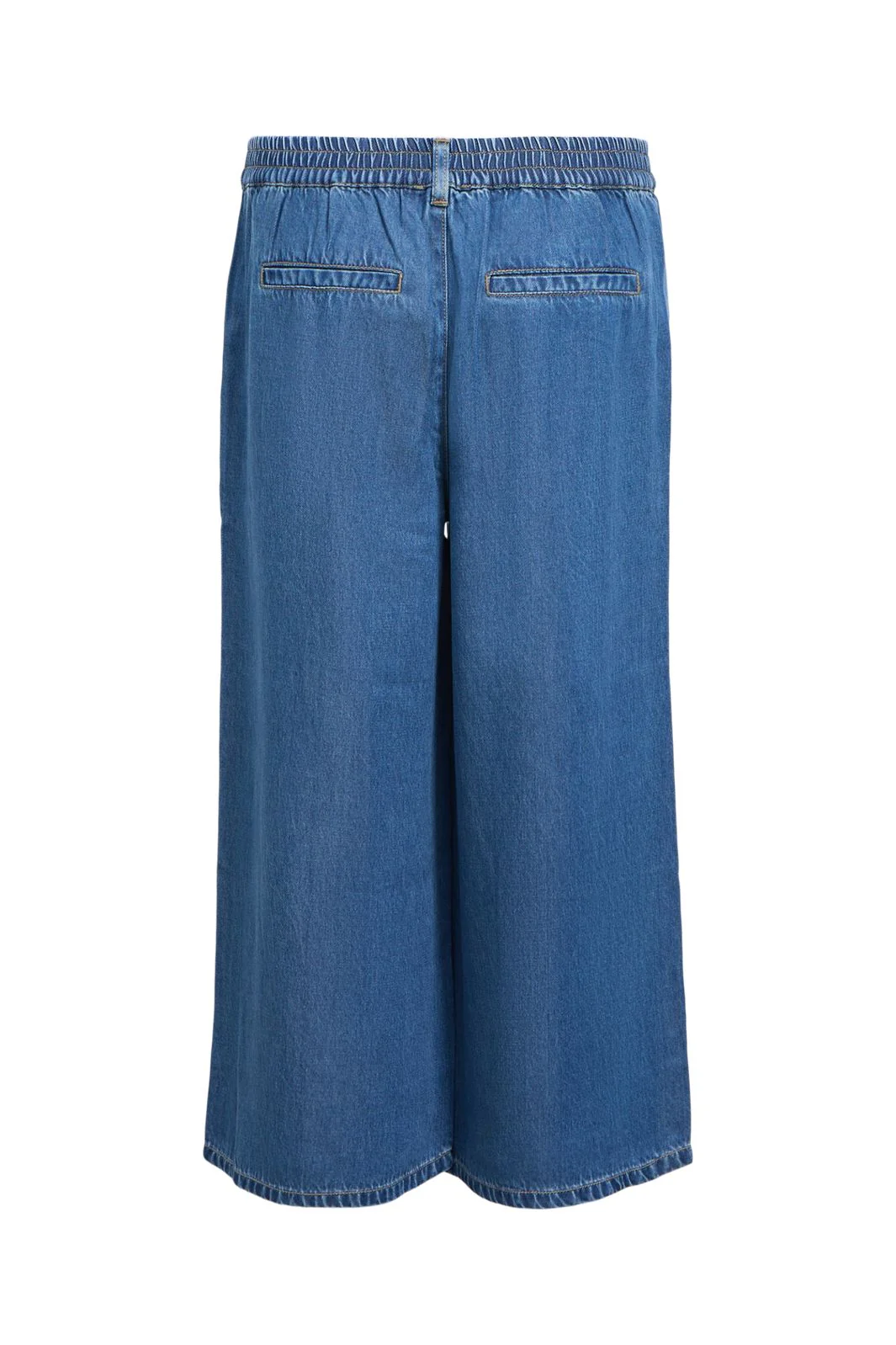 Object - Objframe Culotte Pant - 5018130 Medium Blue Denim - Image 2