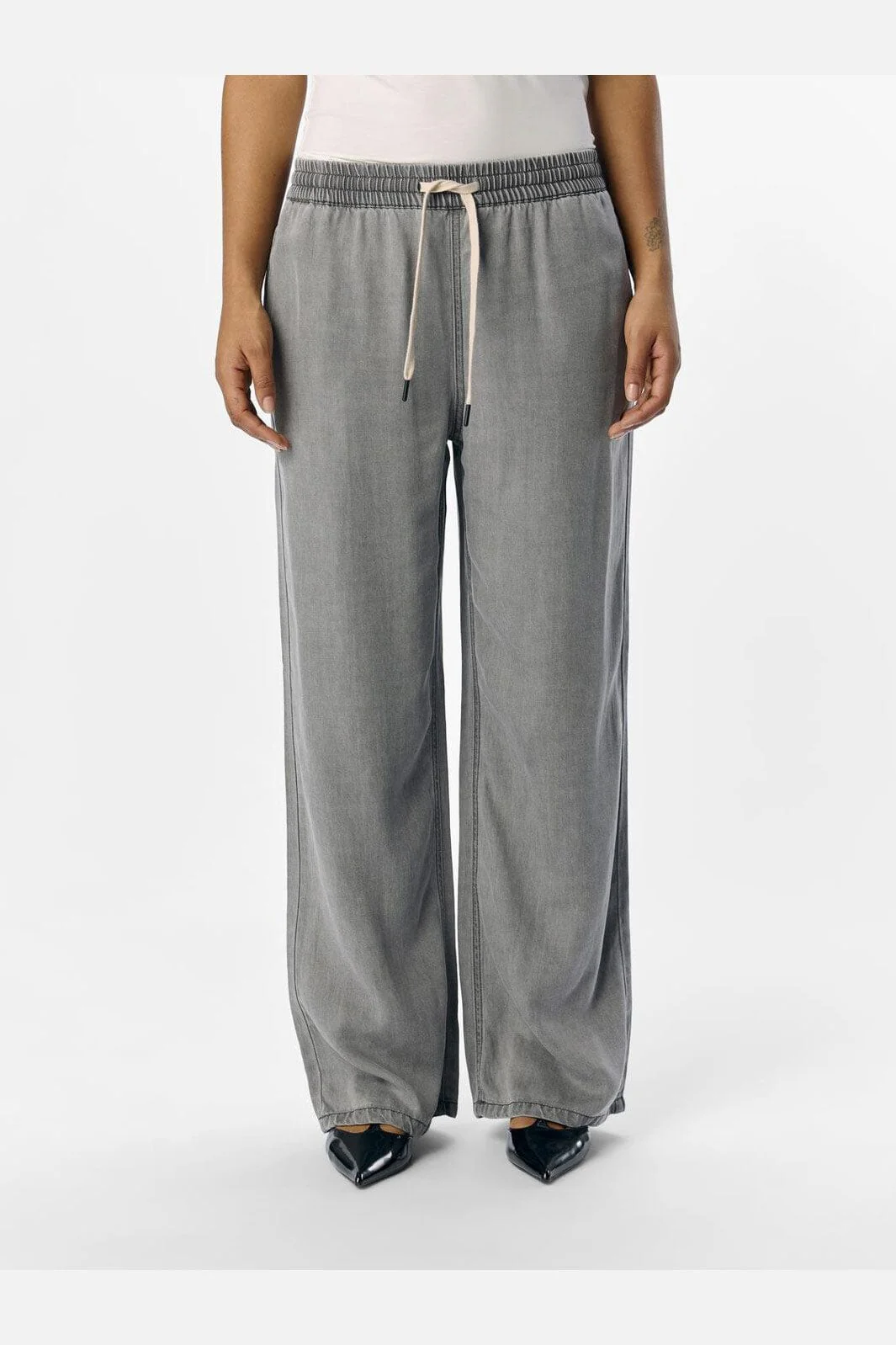 Object - Objframe Pants 132 - 4766639 Light Grey Denim - Image 2