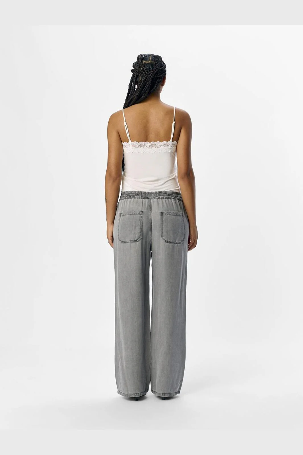Object - Objframe Pants 132 - 4766639 Light Grey Denim - Image 4