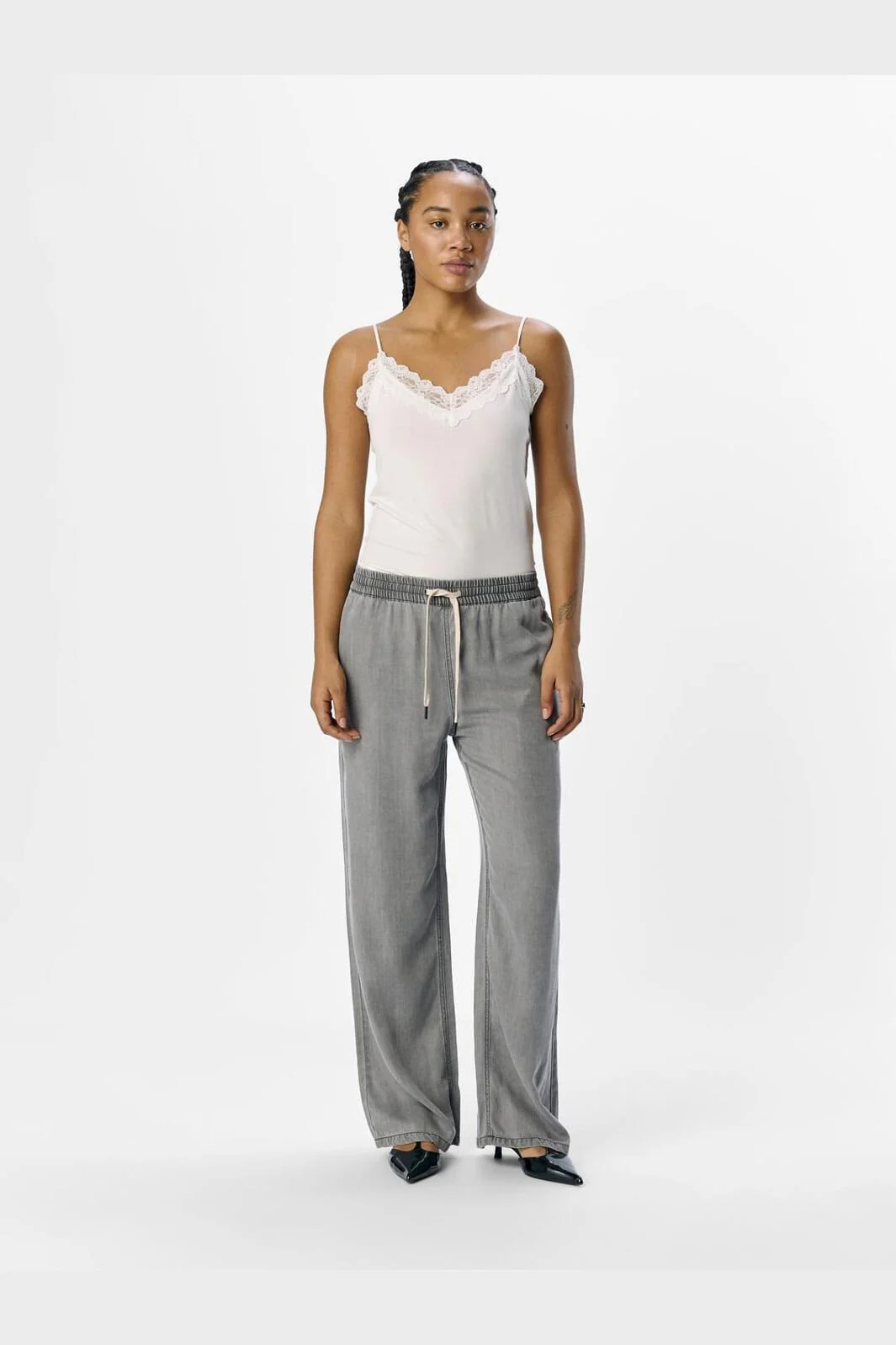 Object - Objframe Pants 132 - 4766639 Light Grey Denim - Image 5