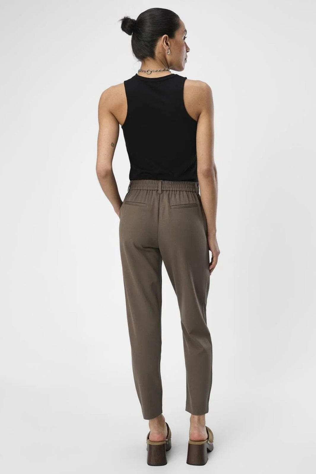 Object - Objlisa Slim Pant - 4535483 Morel - Image 3