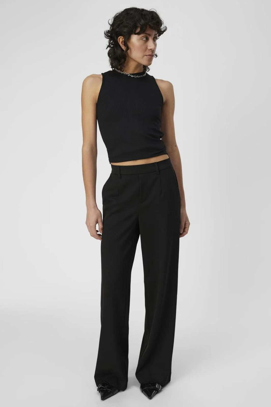 Object - Objlisa Wide Pant - 3810782 Black - Image 4